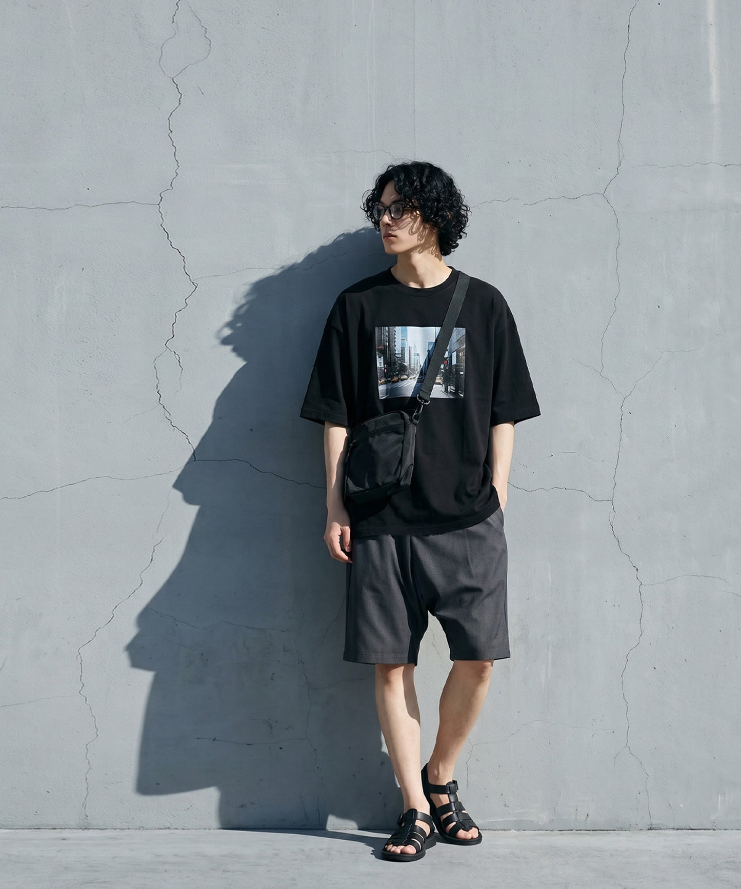 Half-Width Harem Pants Men’s