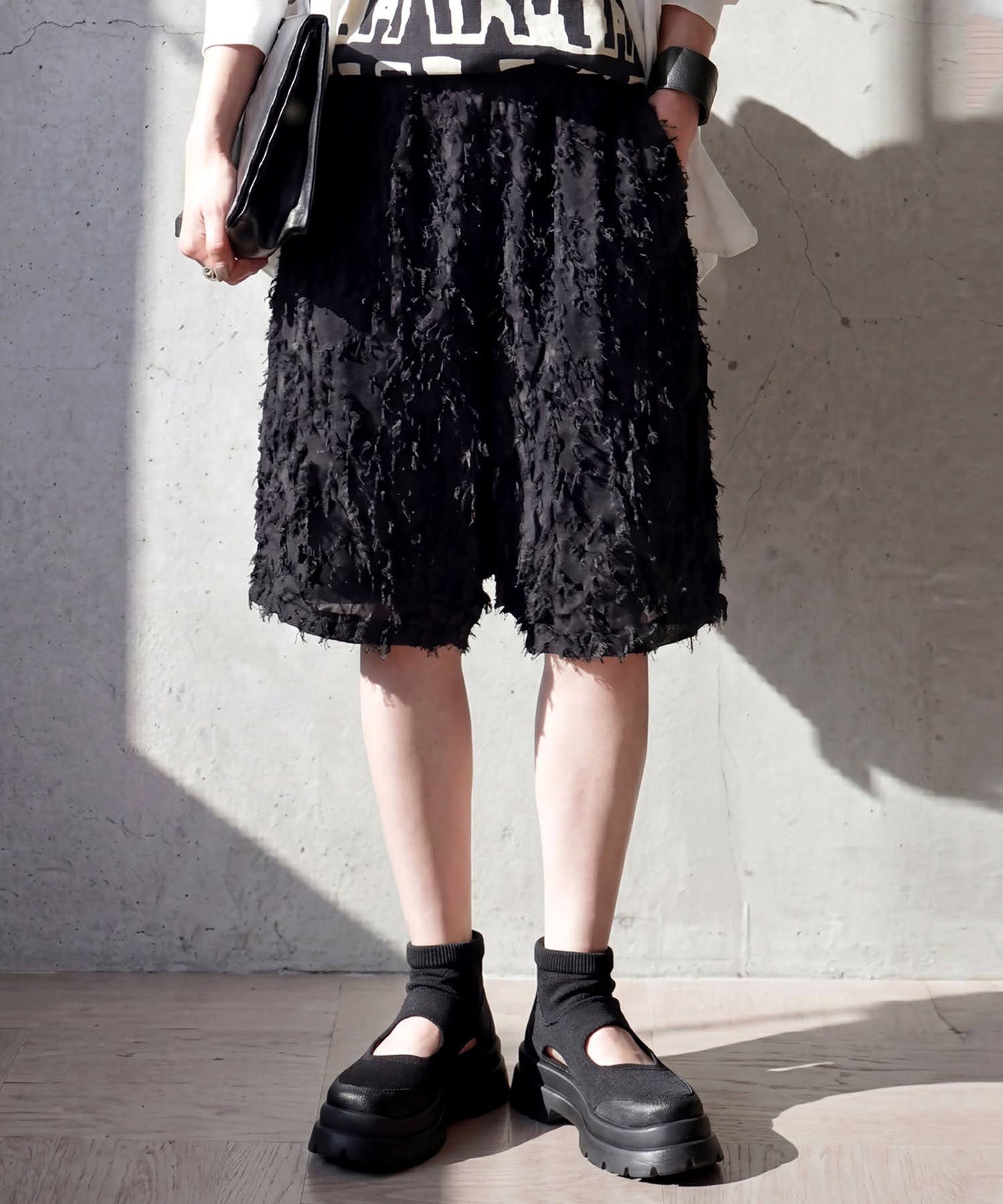 Sarouel Silhouette Shorts Ladies
