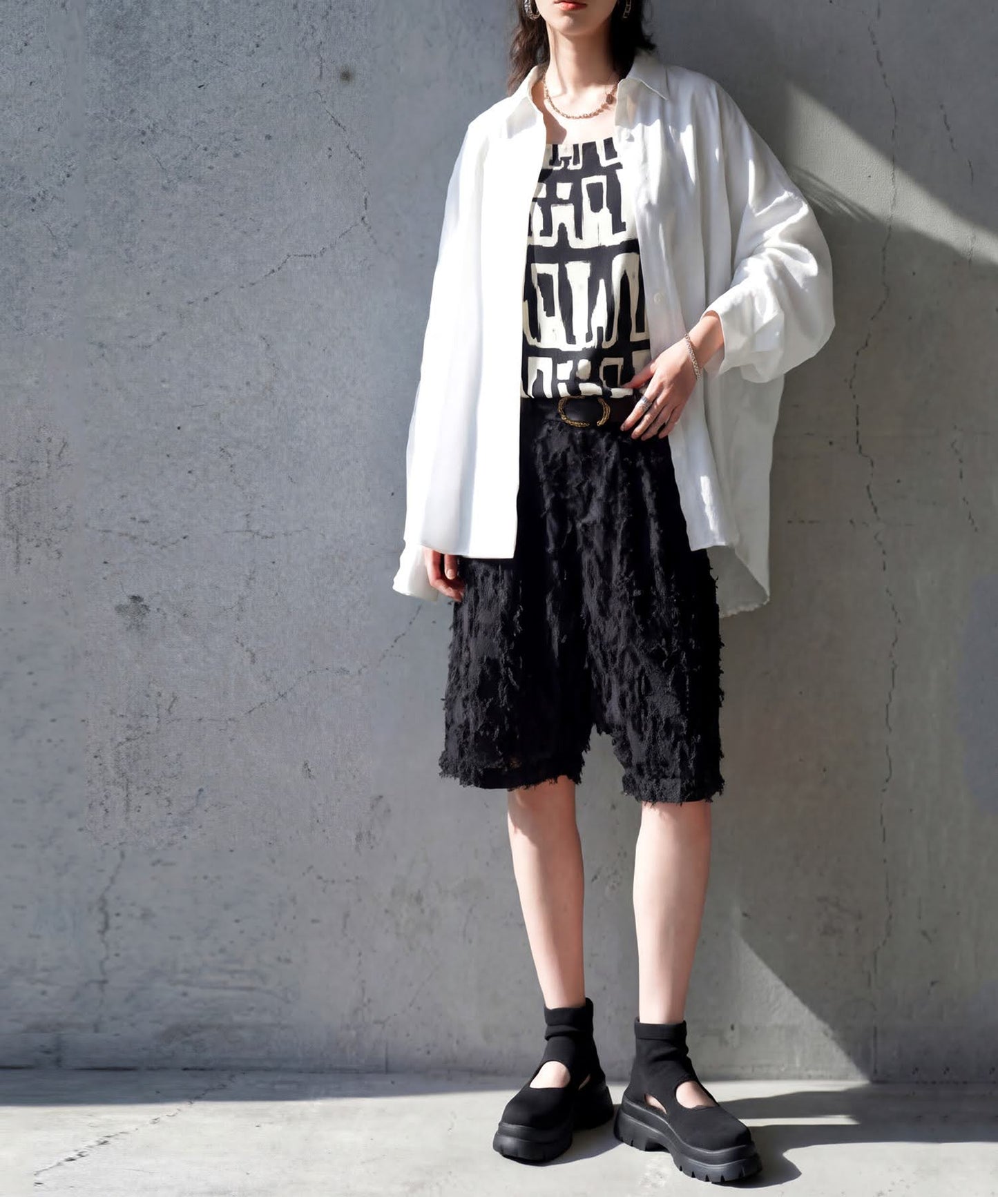 Sarouel Silhouette Shorts Ladies