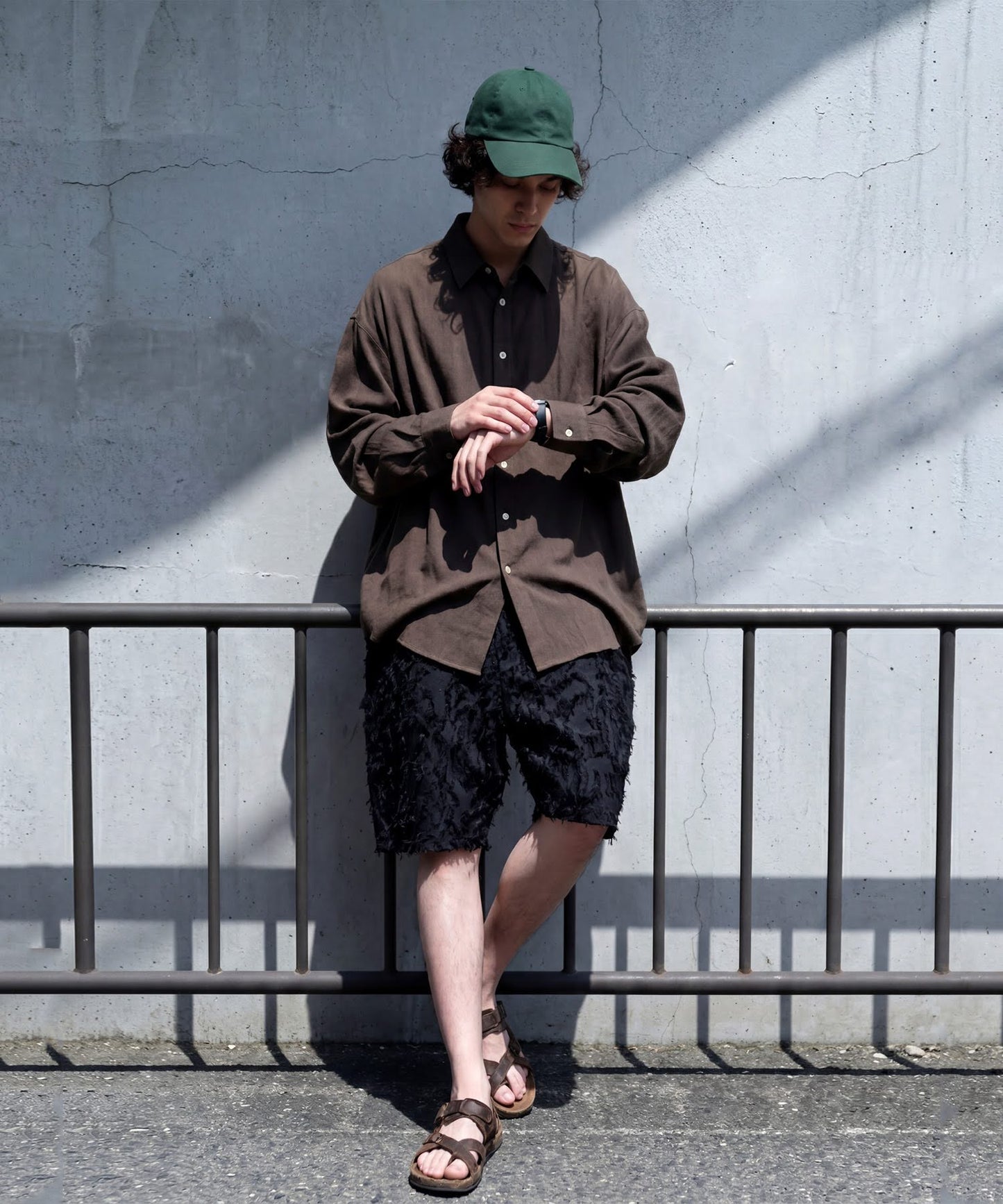 Sarouel Silhouette Shorts Men’s