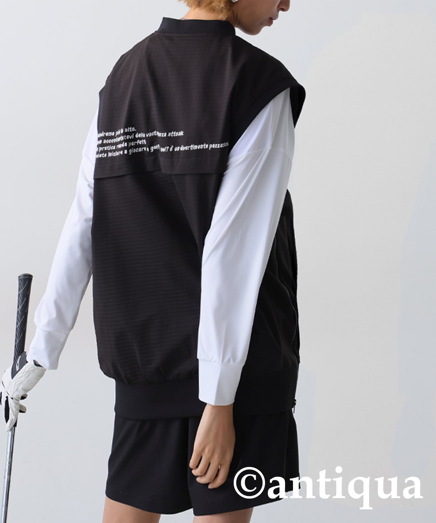 ANTIQUA GOLF Logo Golf Vest Ladies