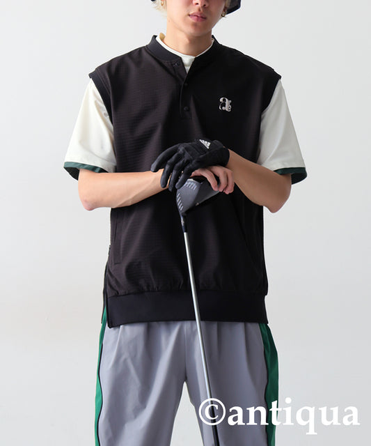 ANTIQUA GOLF Logo Golf Vest Men's