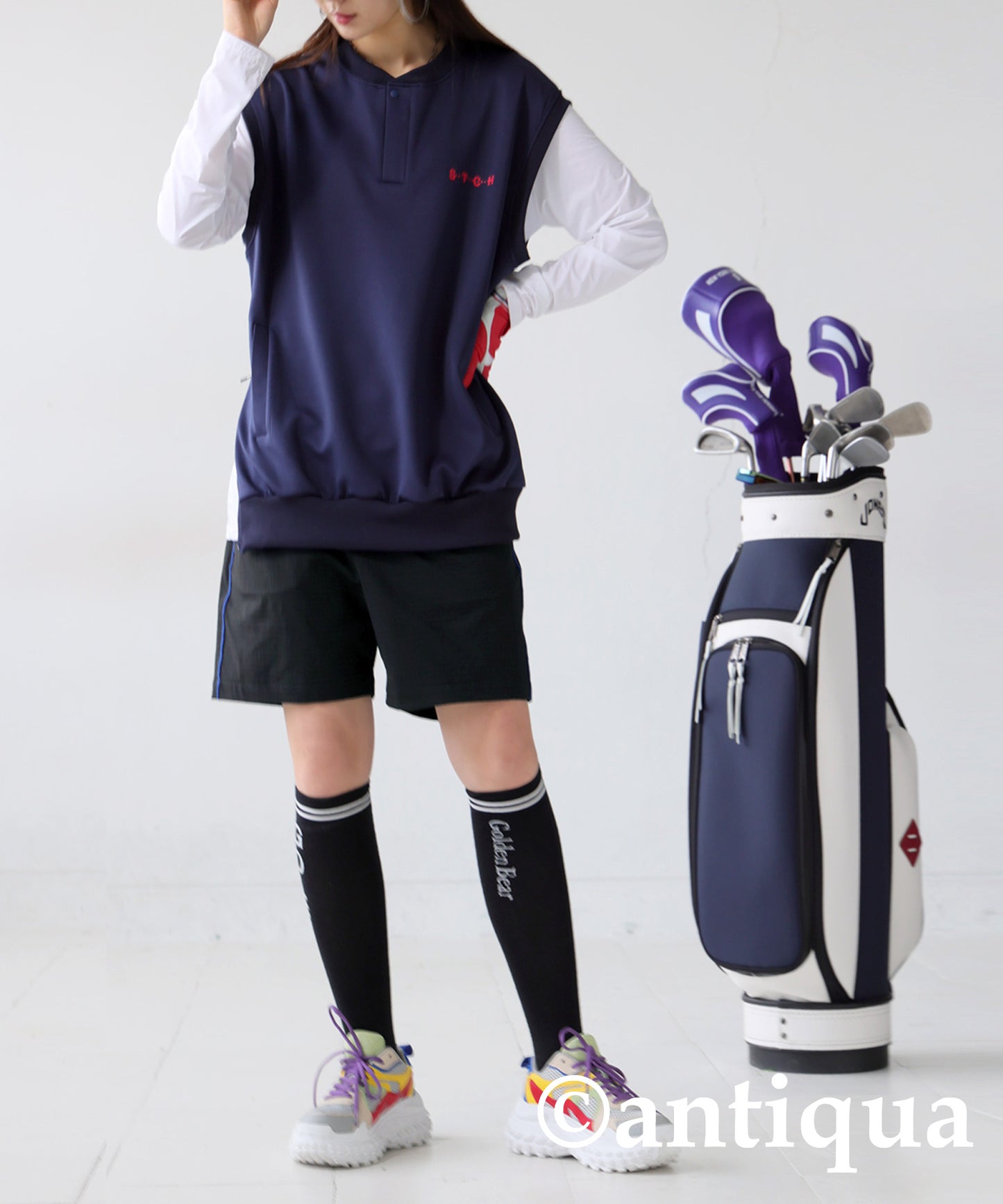 ANTIQUA GOLF Logo Shorts Ladies