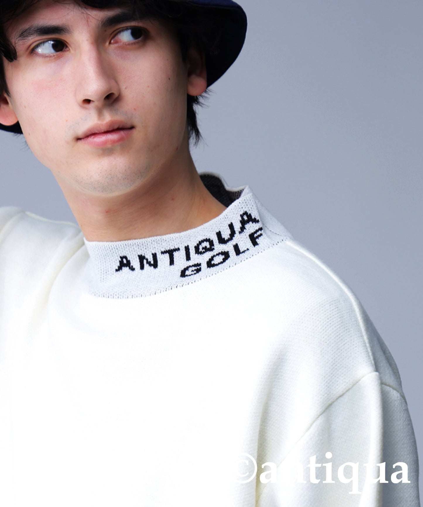 ANTIQUA GOLF High Neck Knit Tops Men's