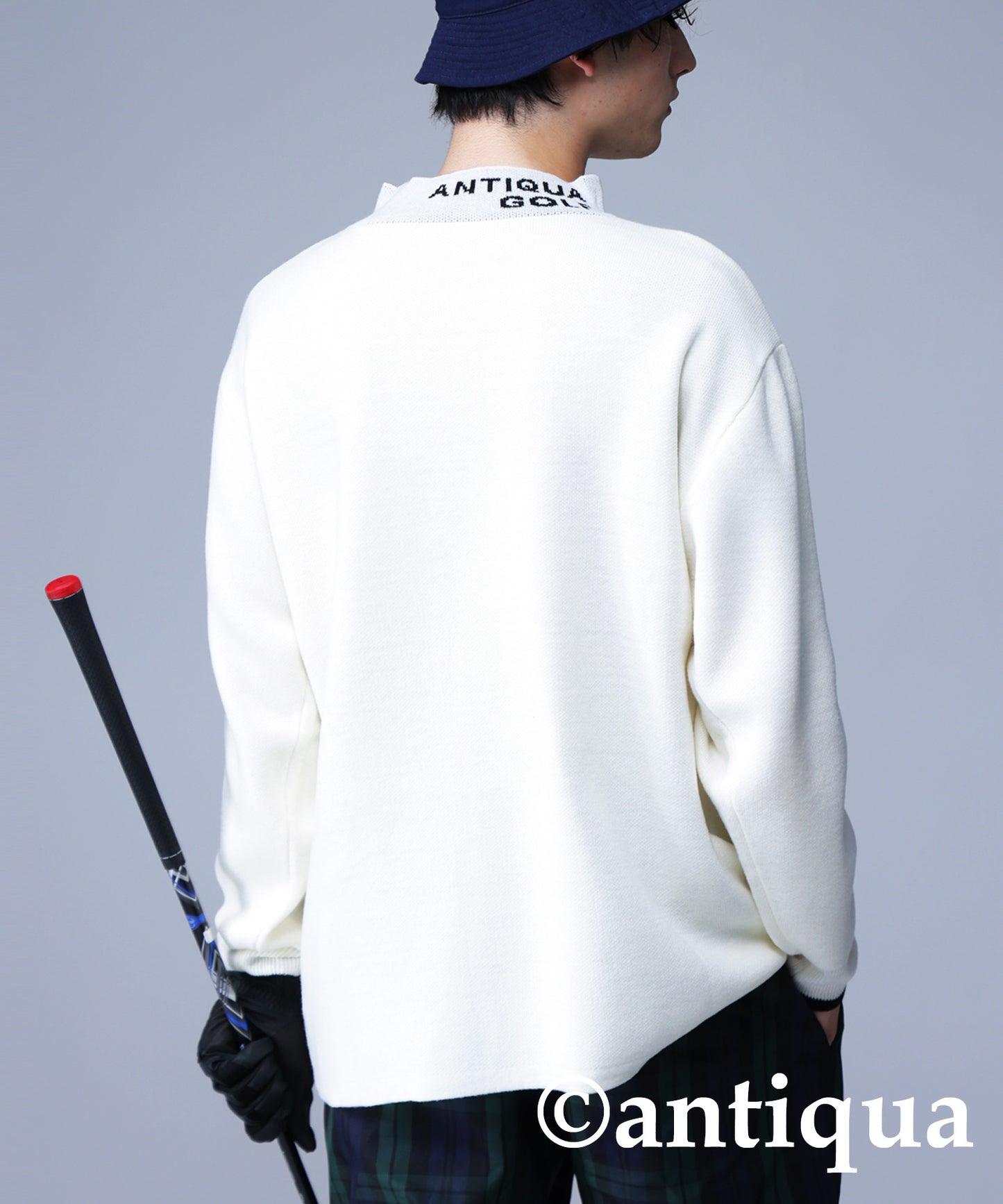 ANTIQUA GOLF High Neck Knit Tops Men's