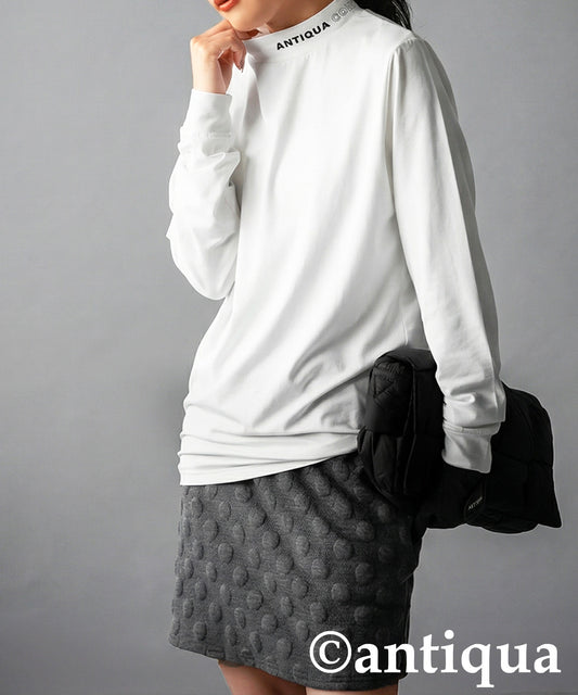 ANTIQUA GOLF×STCH High-Neck Heated Top Ladies