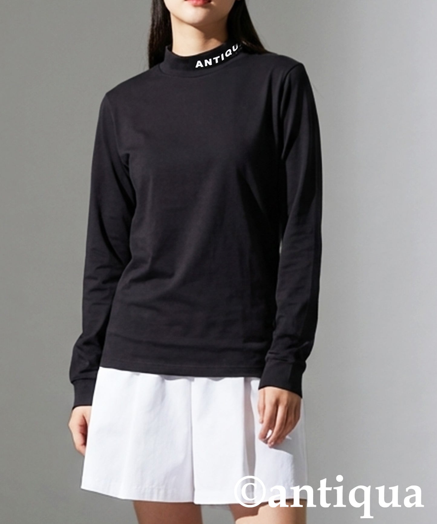ANTIQUA GOLF×STCH High-Neck Heated Top Ladies