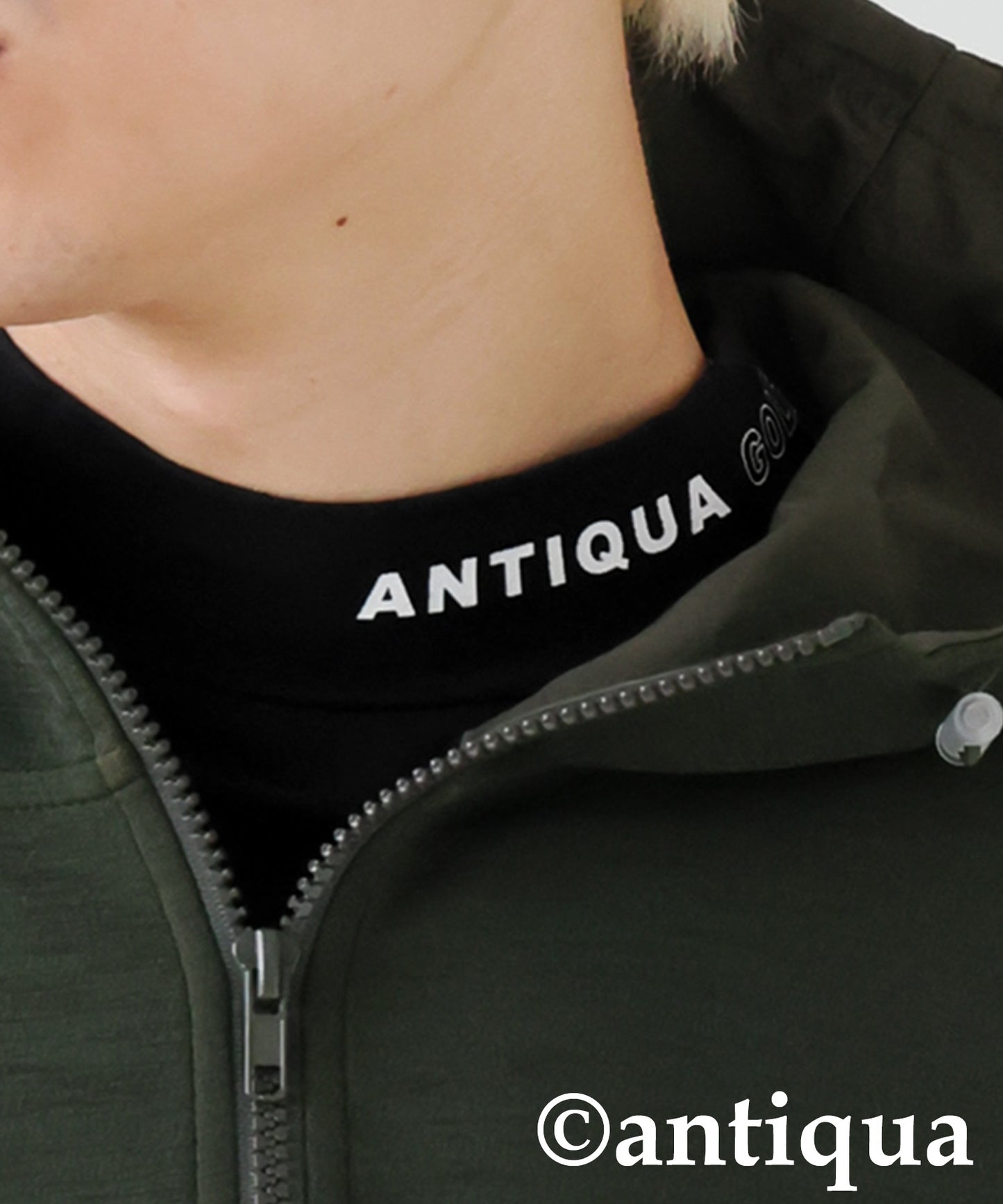 ANTIQUA GOLF×STCH High-Neck Heated Top Men's