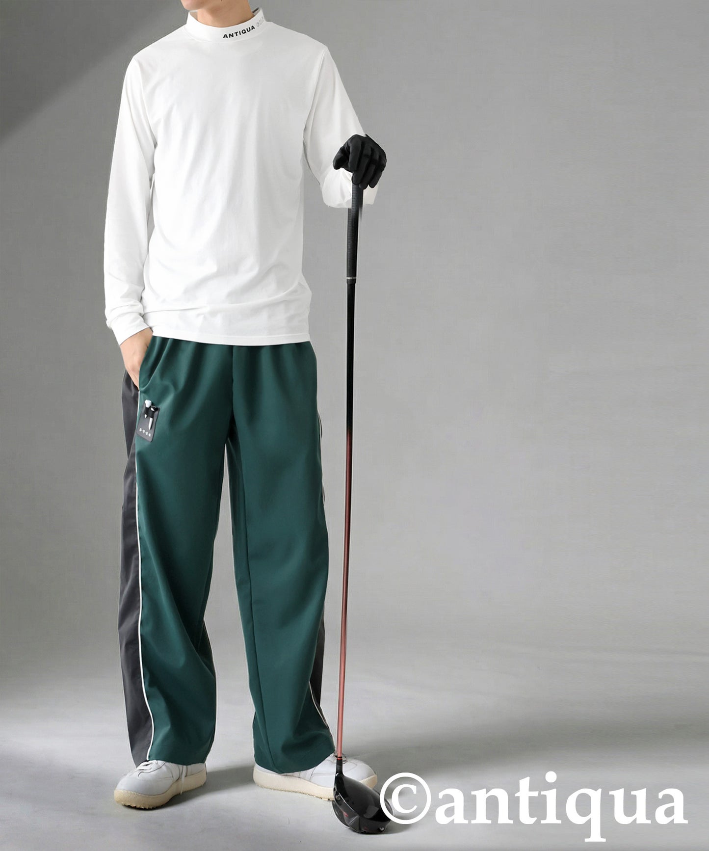 ANTIQUA GOLF×STCH High-Neck Heated Top Men's