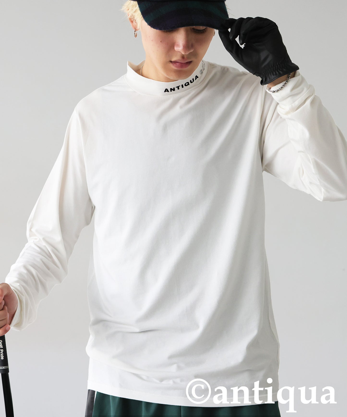 ANTIQUA GOLF×STCH High-Neck Heated Top Men's