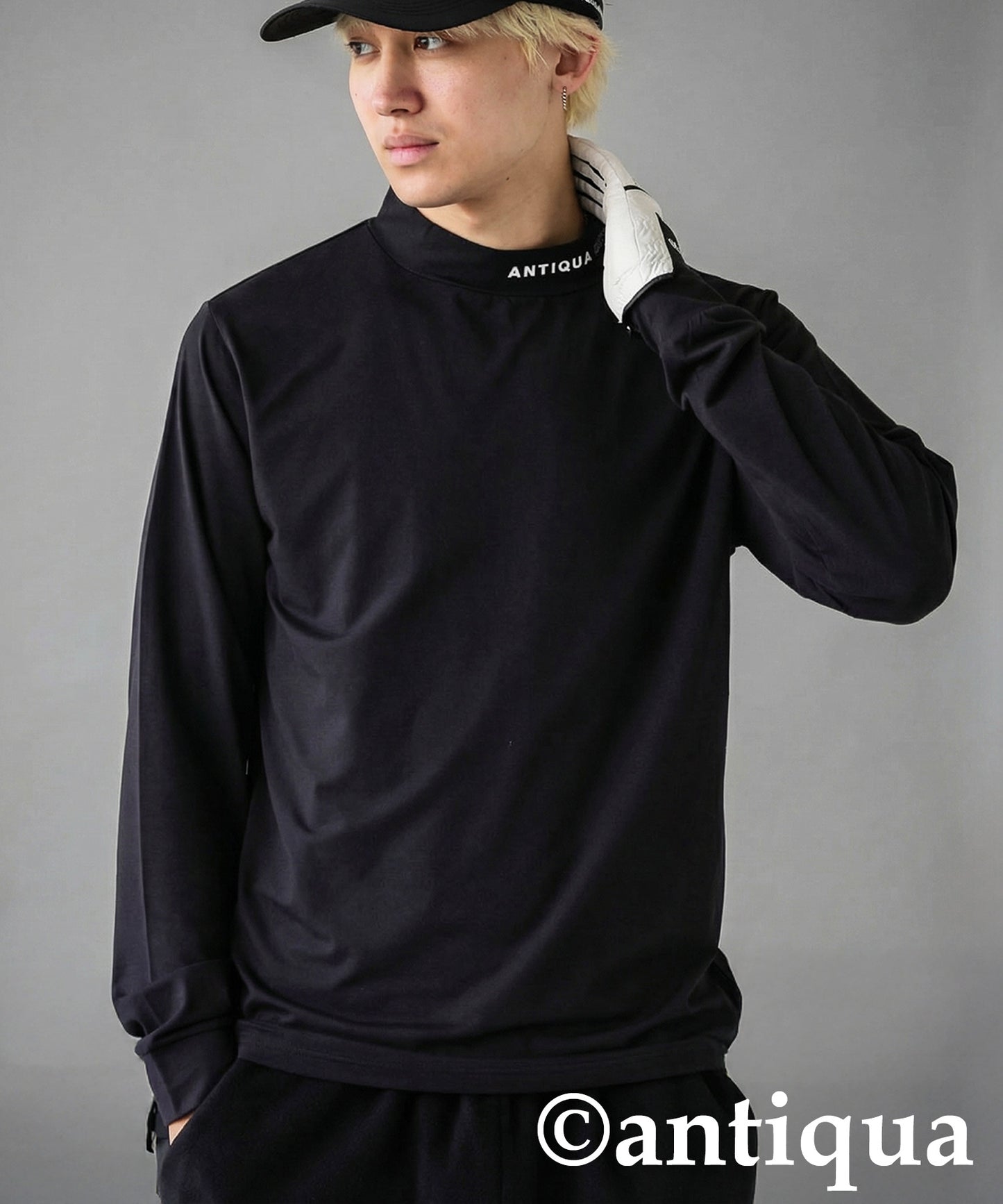 ANTIQUA GOLF×STCH High-Neck Heated Top Men's