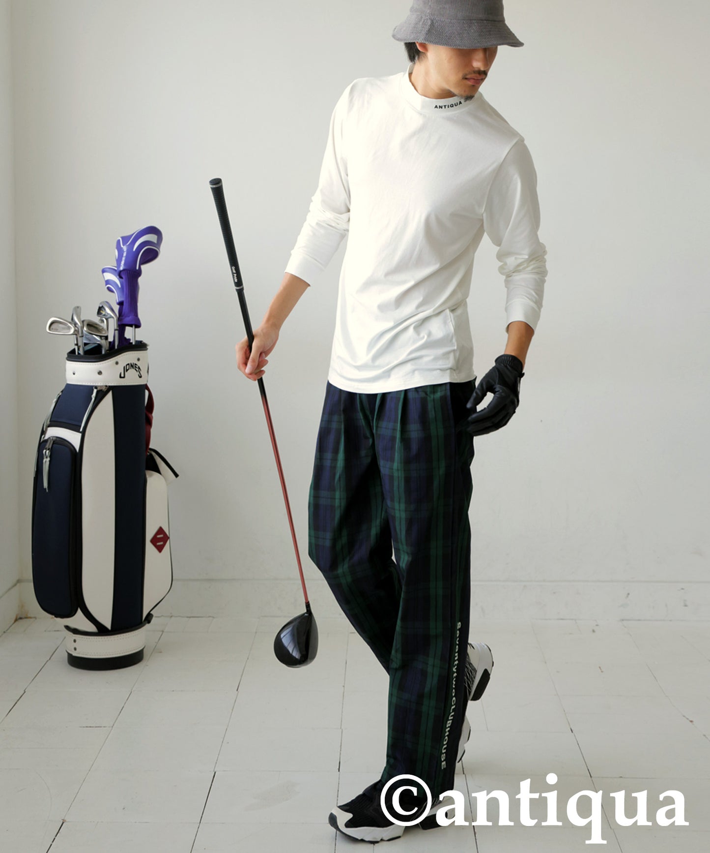 ANTIQUA GOLF×STCH Golf Heat Tops Men's