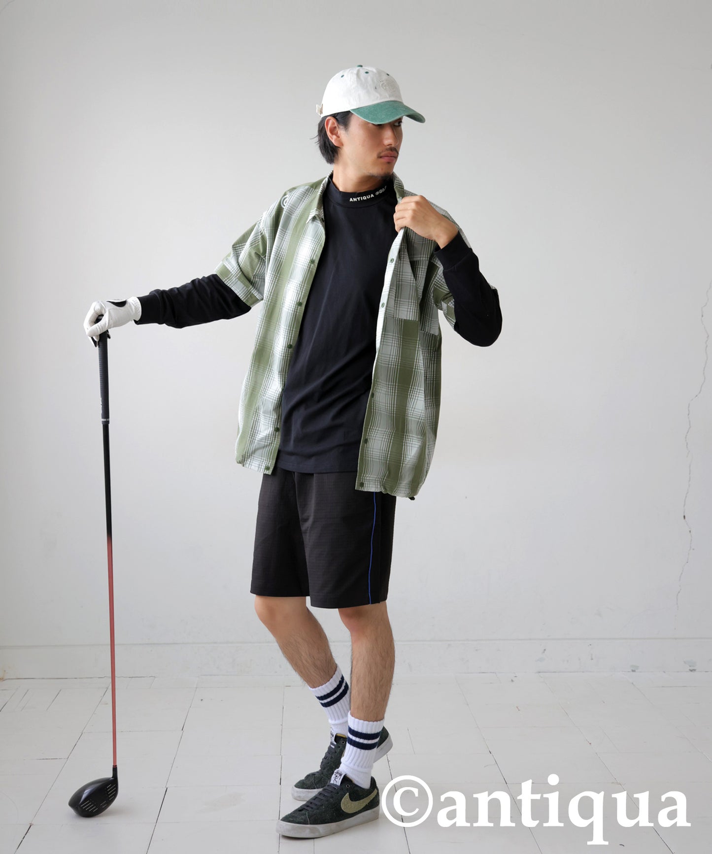 ANTIQUA GOLF×STCH Golf Heat Tops Men's