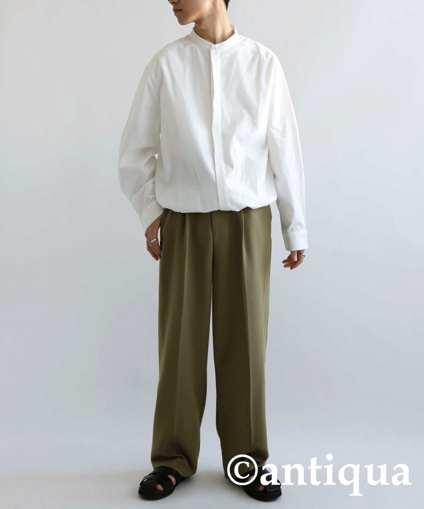 Hem Drawstring Shirt Men's