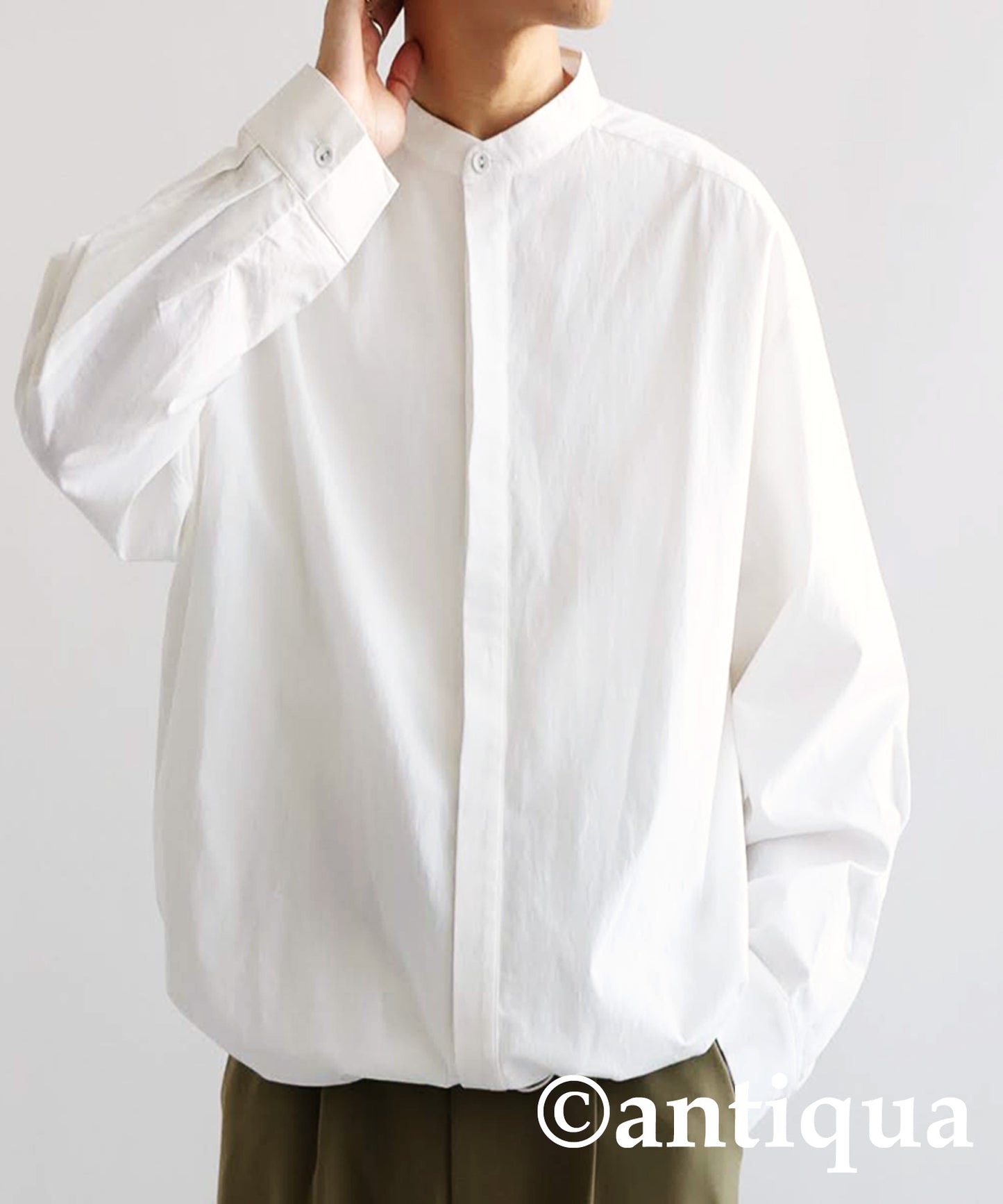 Hem Drawstring Shirt Men's