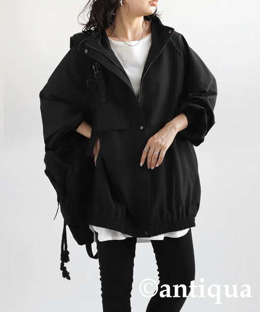 Drawstring Ladies jacket outerwear