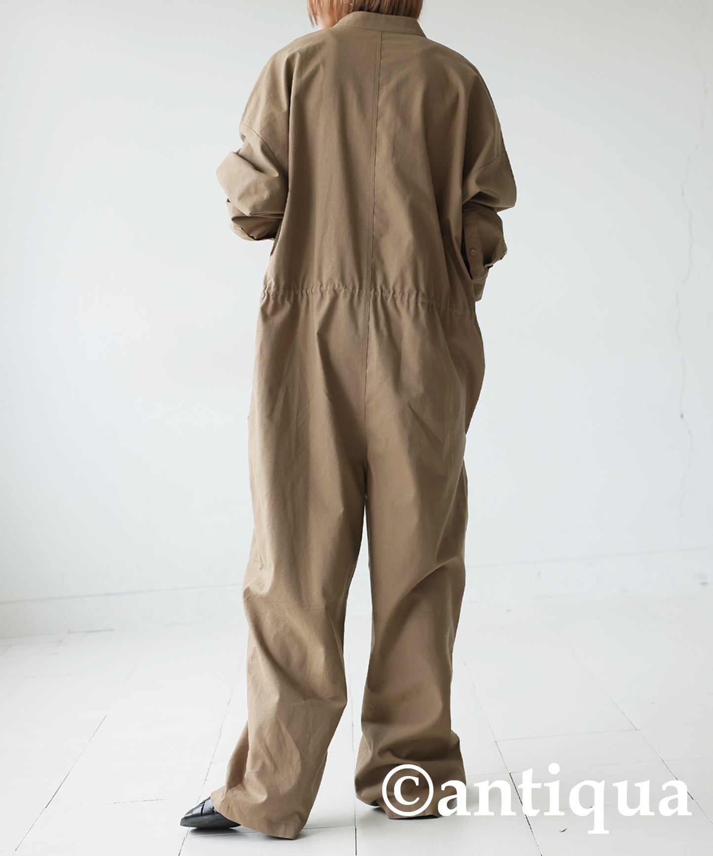 Linen Blend Jumpsuit Ladies