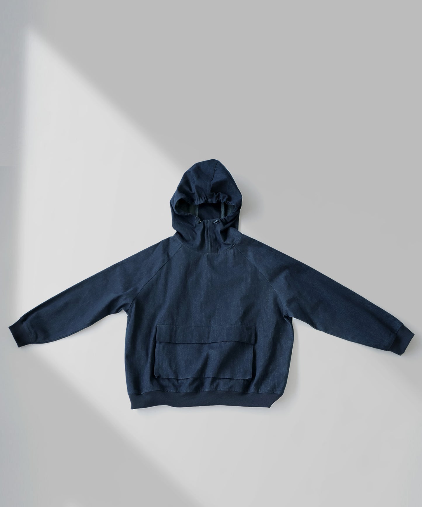 Denim fabric pull-over Men's