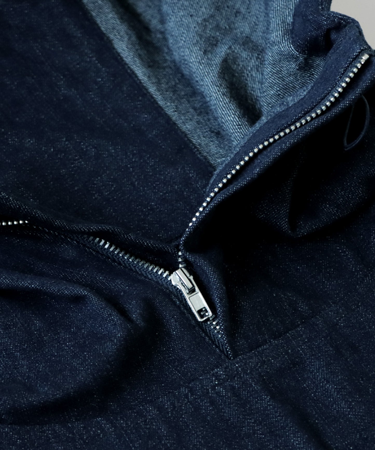 Denim fabric pull-over Men's