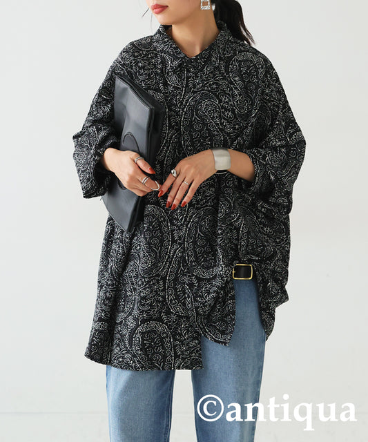 Paisley Pattern Shirt Ladies