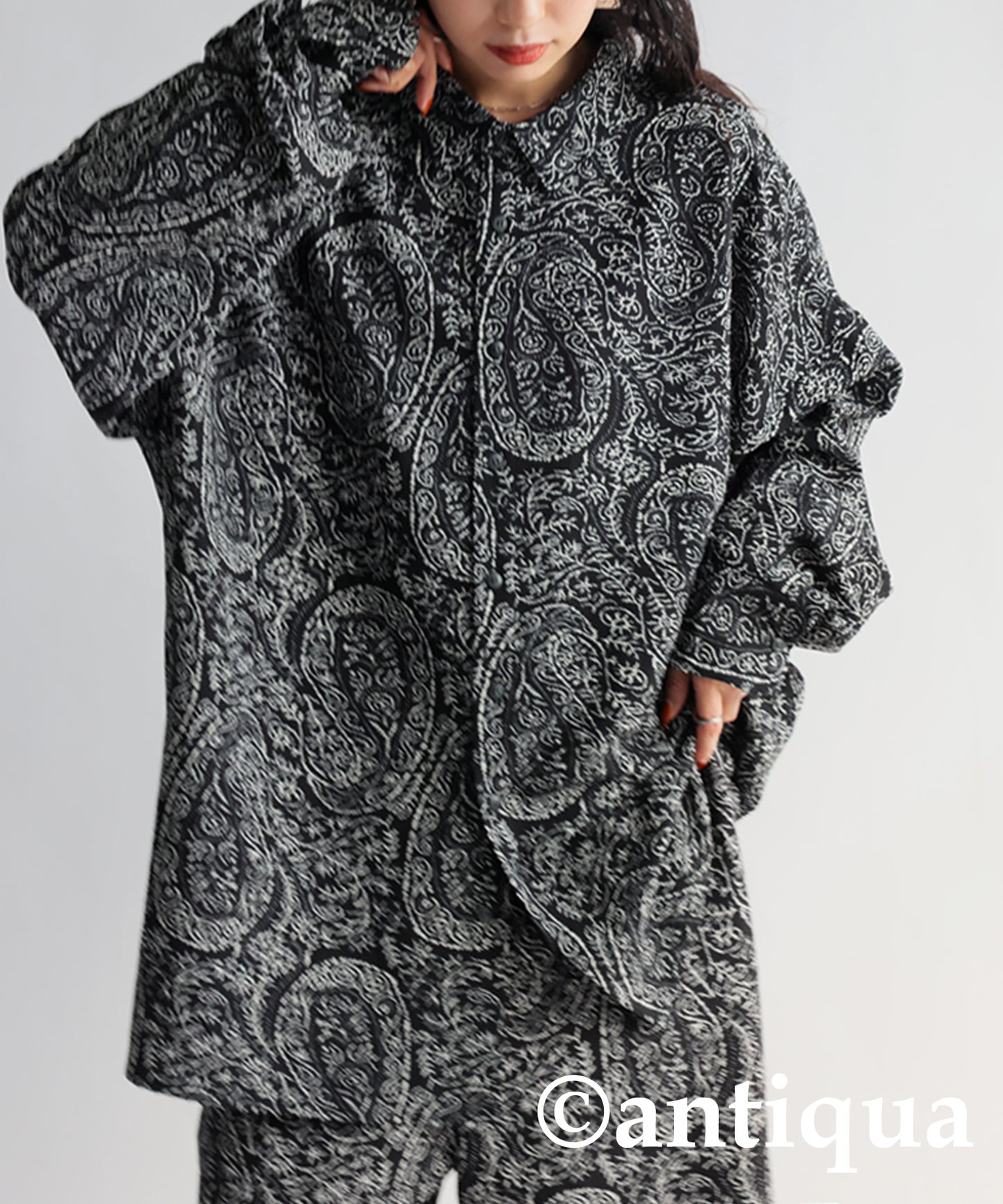 Paisley Pattern Shirt Ladies