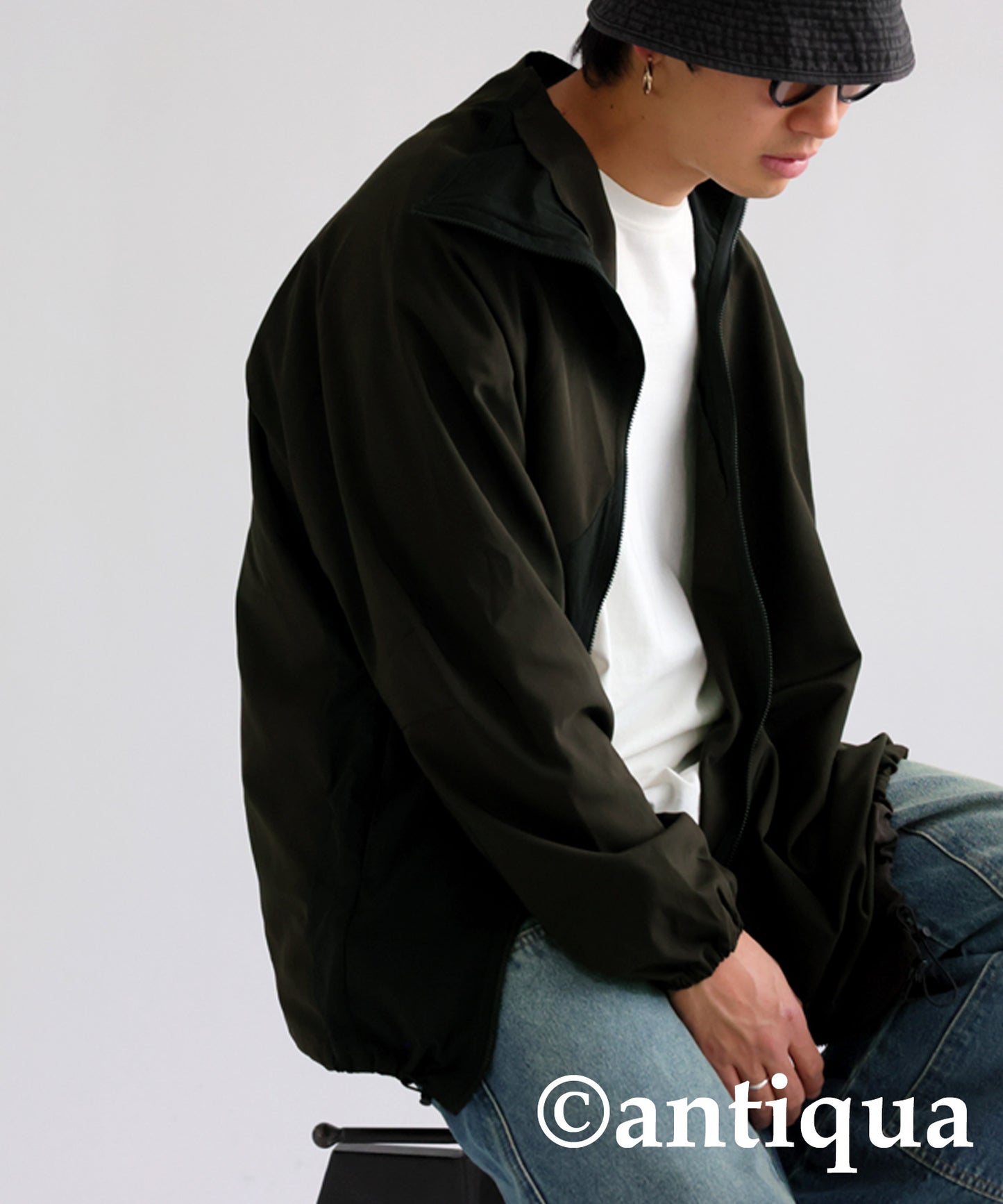 Asymmetric Blouson Men's