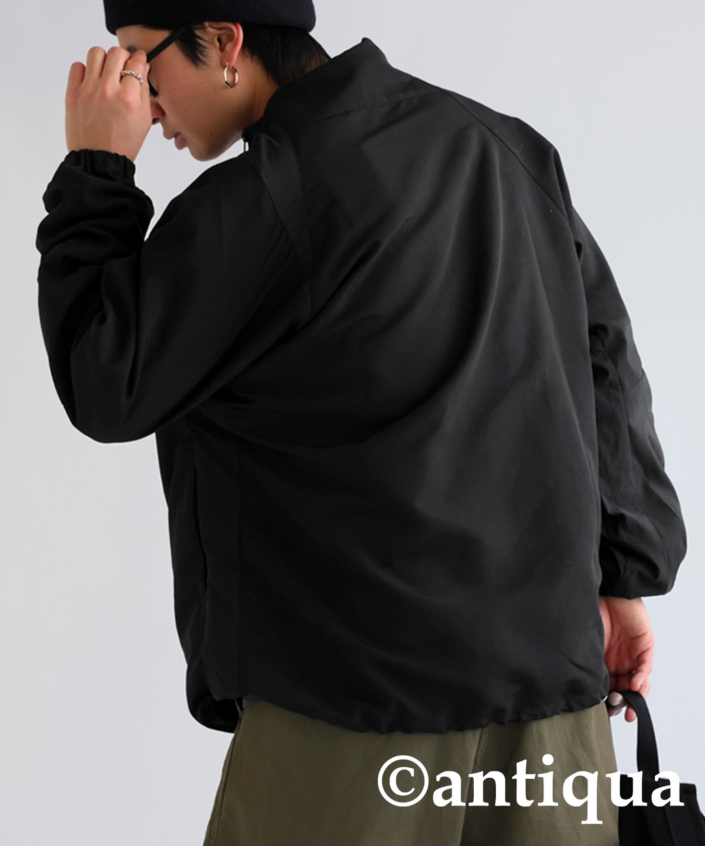 Asymmetric Blouson Men's