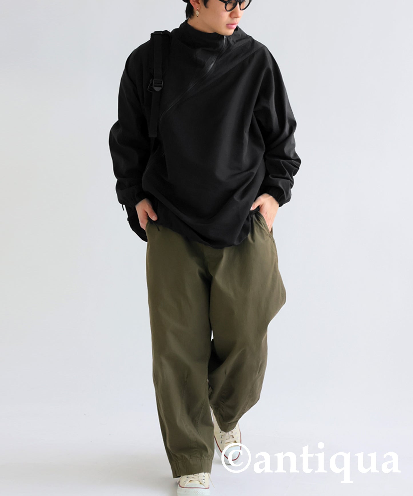 Asymmetric Blouson Men's