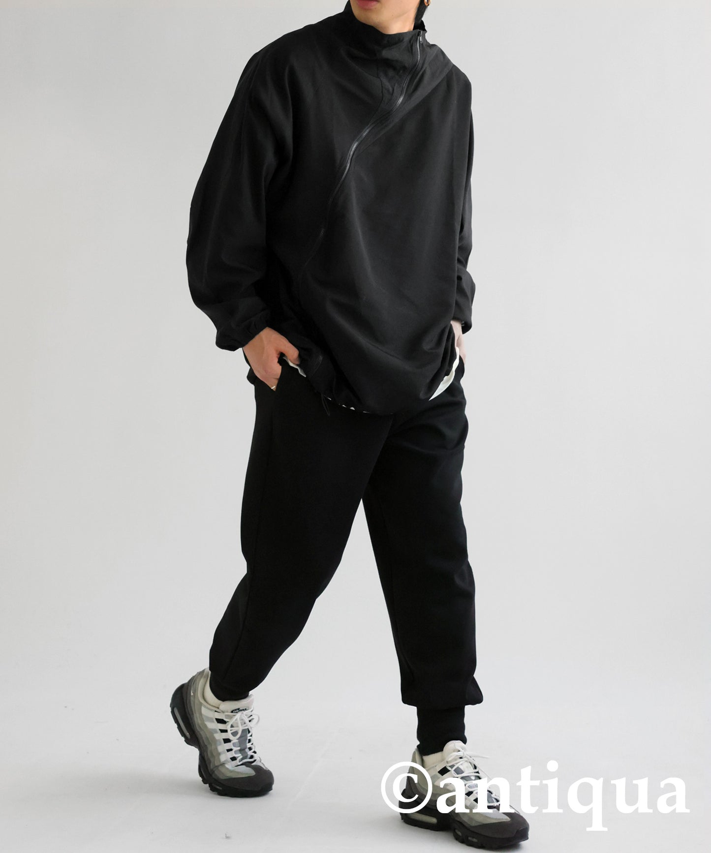 Asymmetric Blouson Men's