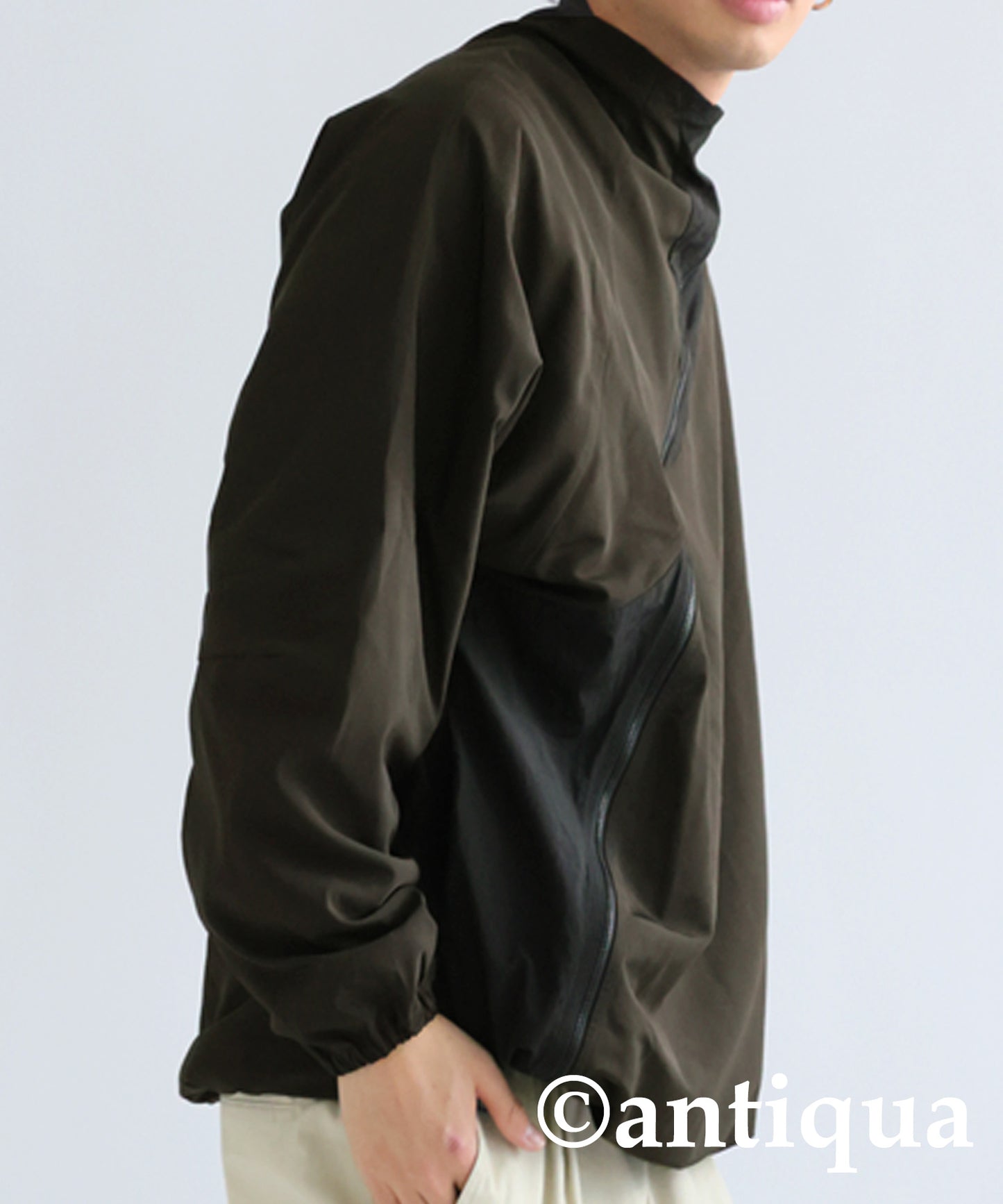 Asymmetric Blouson Men's