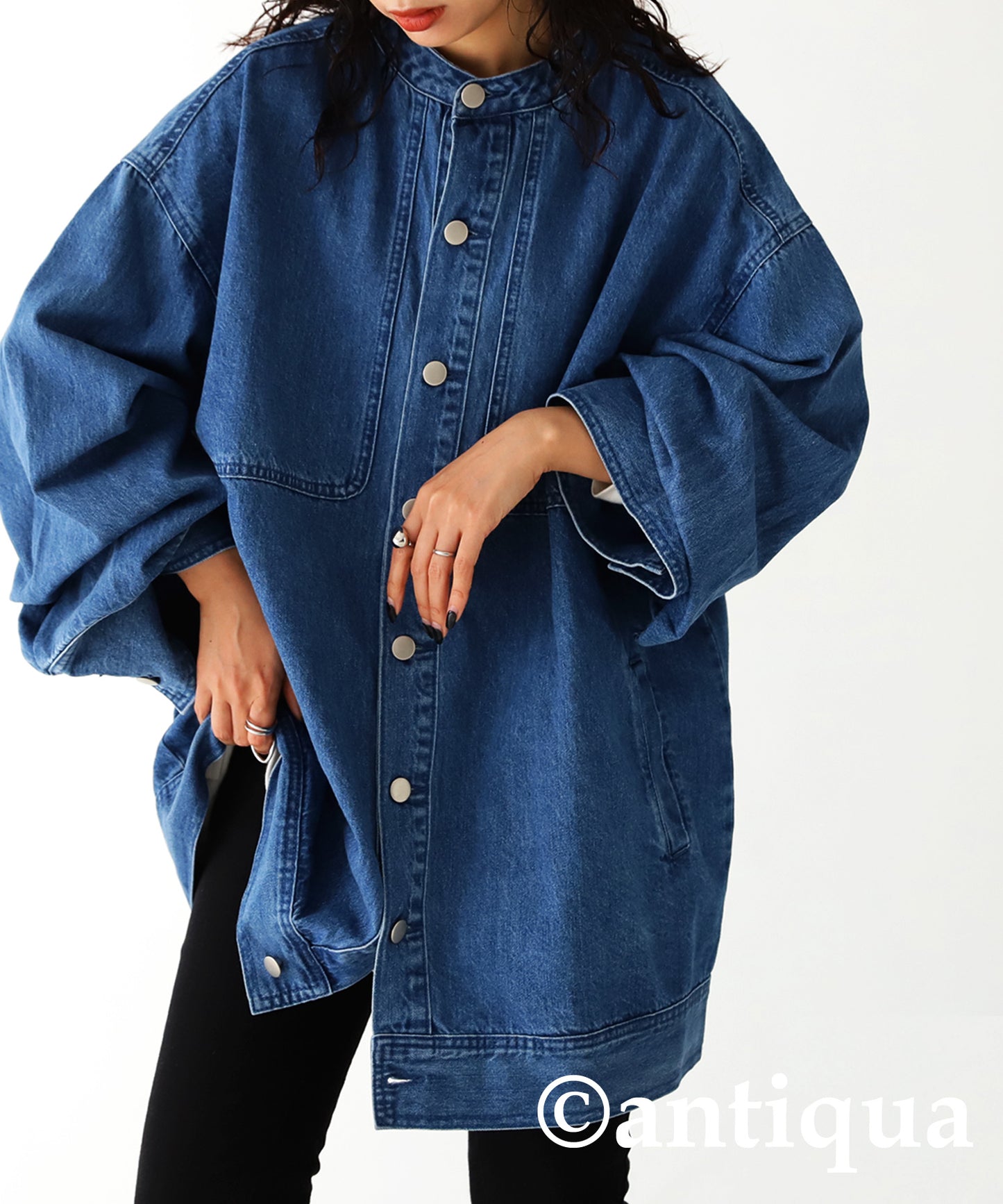 Simple Denim Jacket Ladies