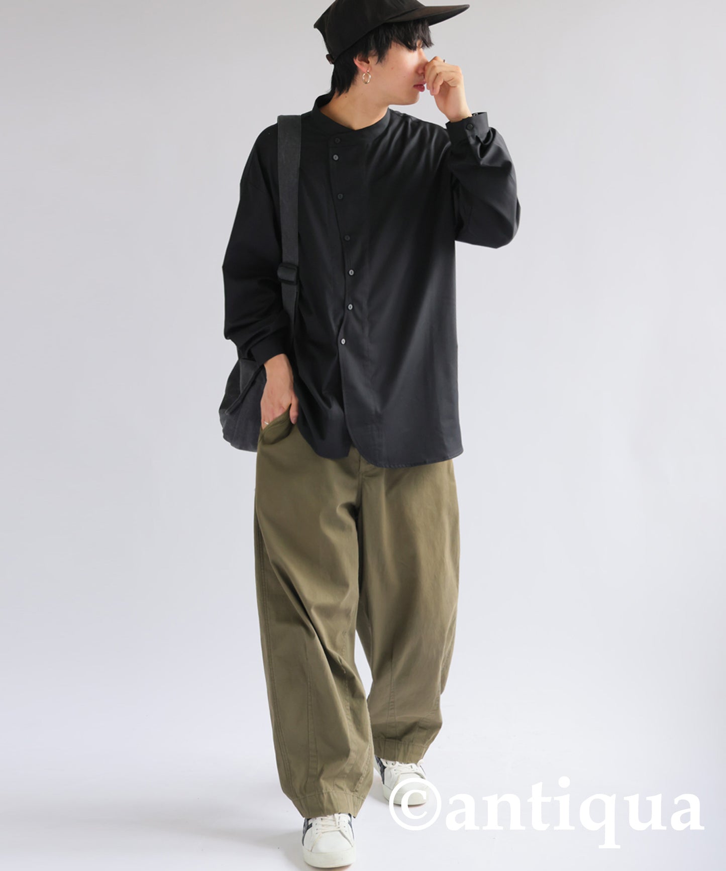 No-Collar Shirt Men’s