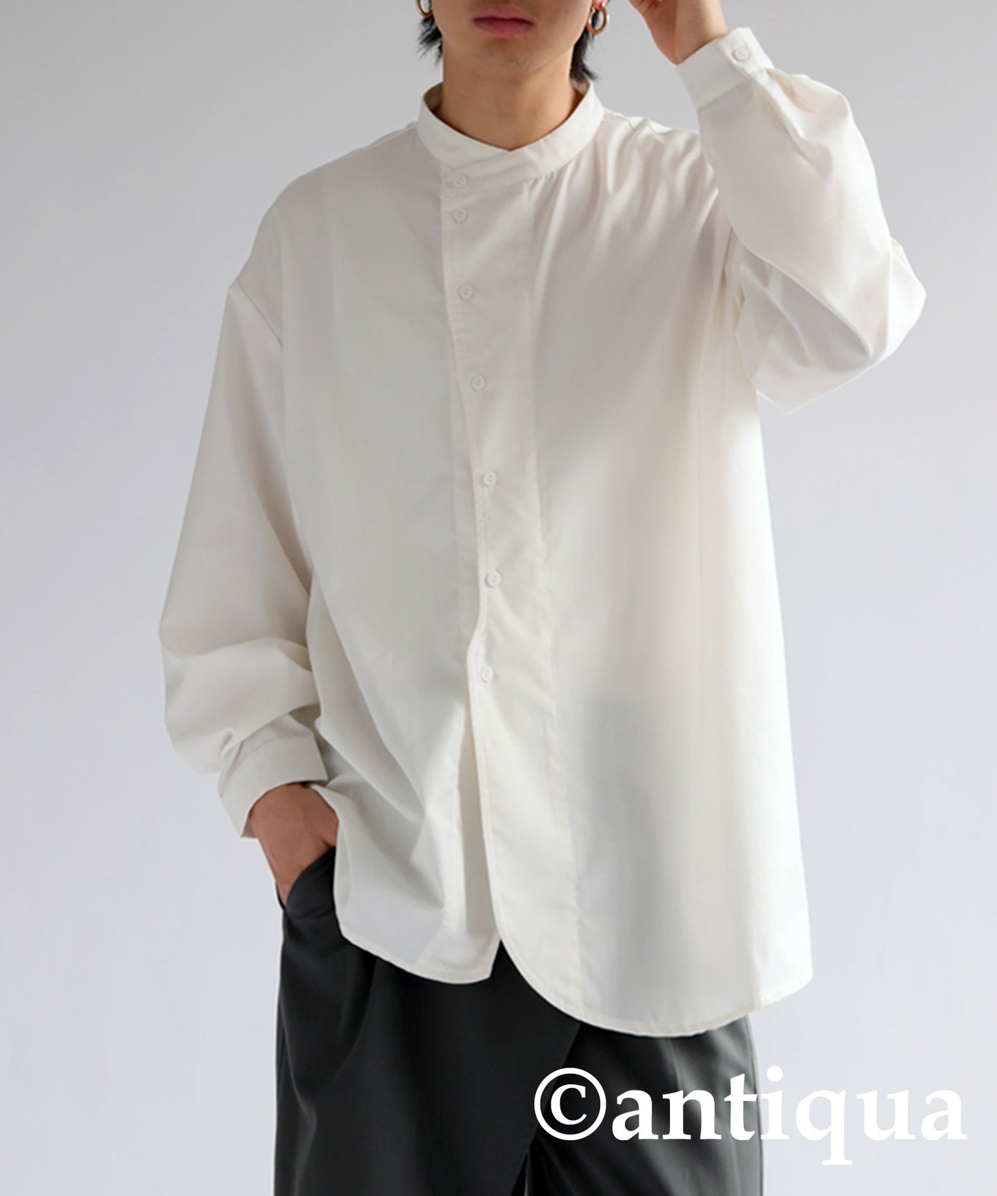 No-Collar Shirt Men’s