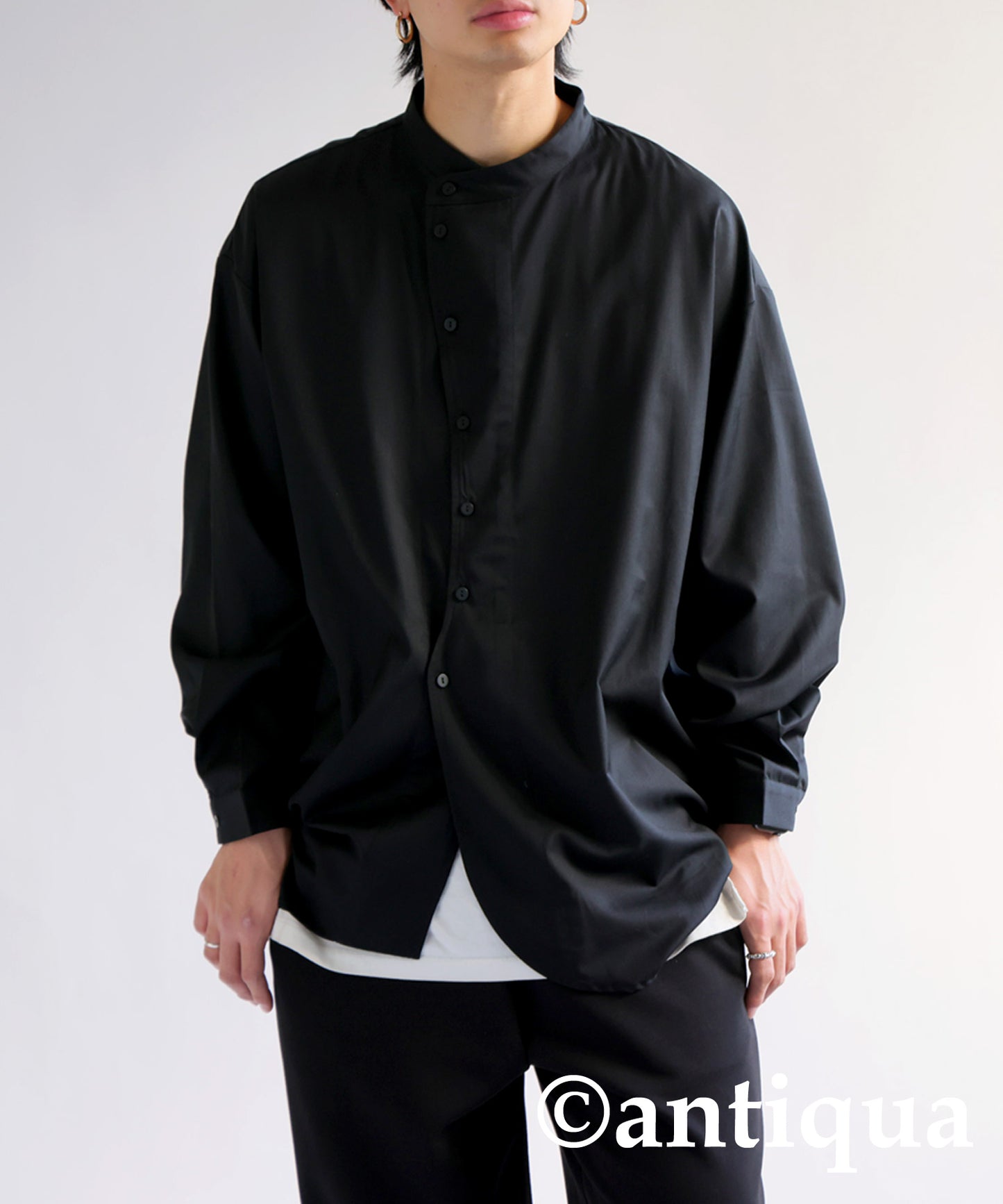 No-Collar Shirt Men’s