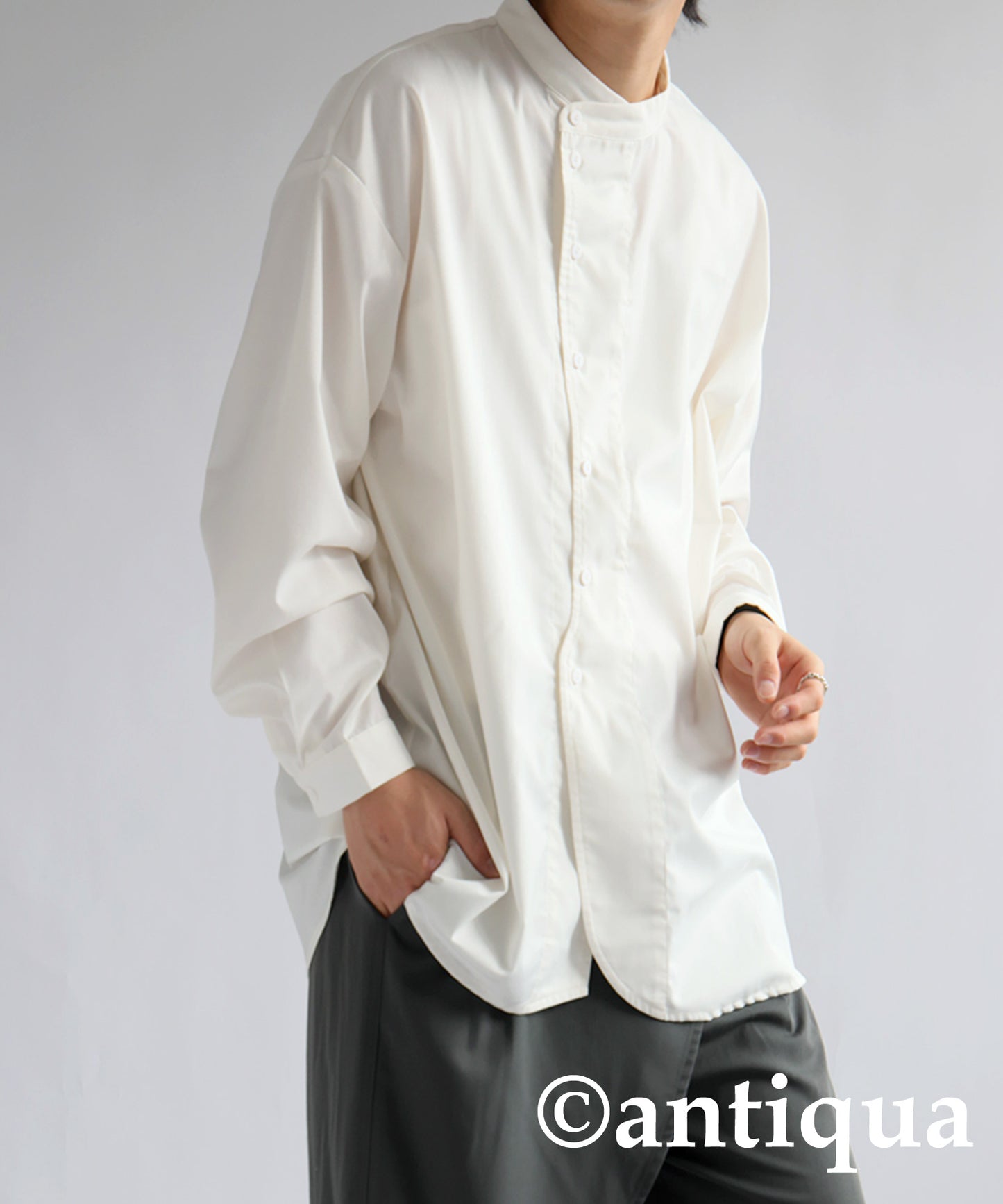 No-Collar Shirt Men’s