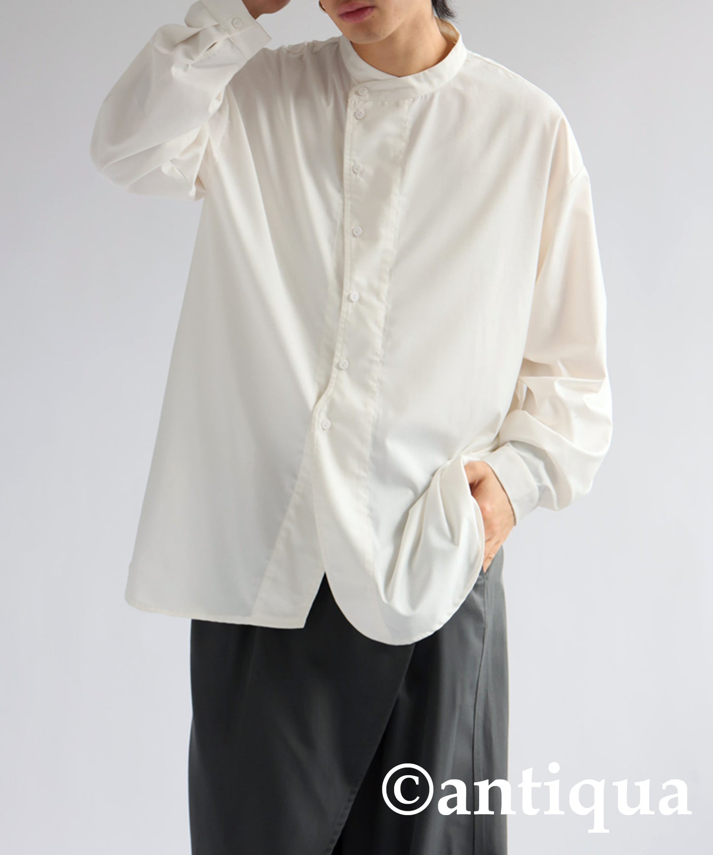 No-Collar Shirt Men’s