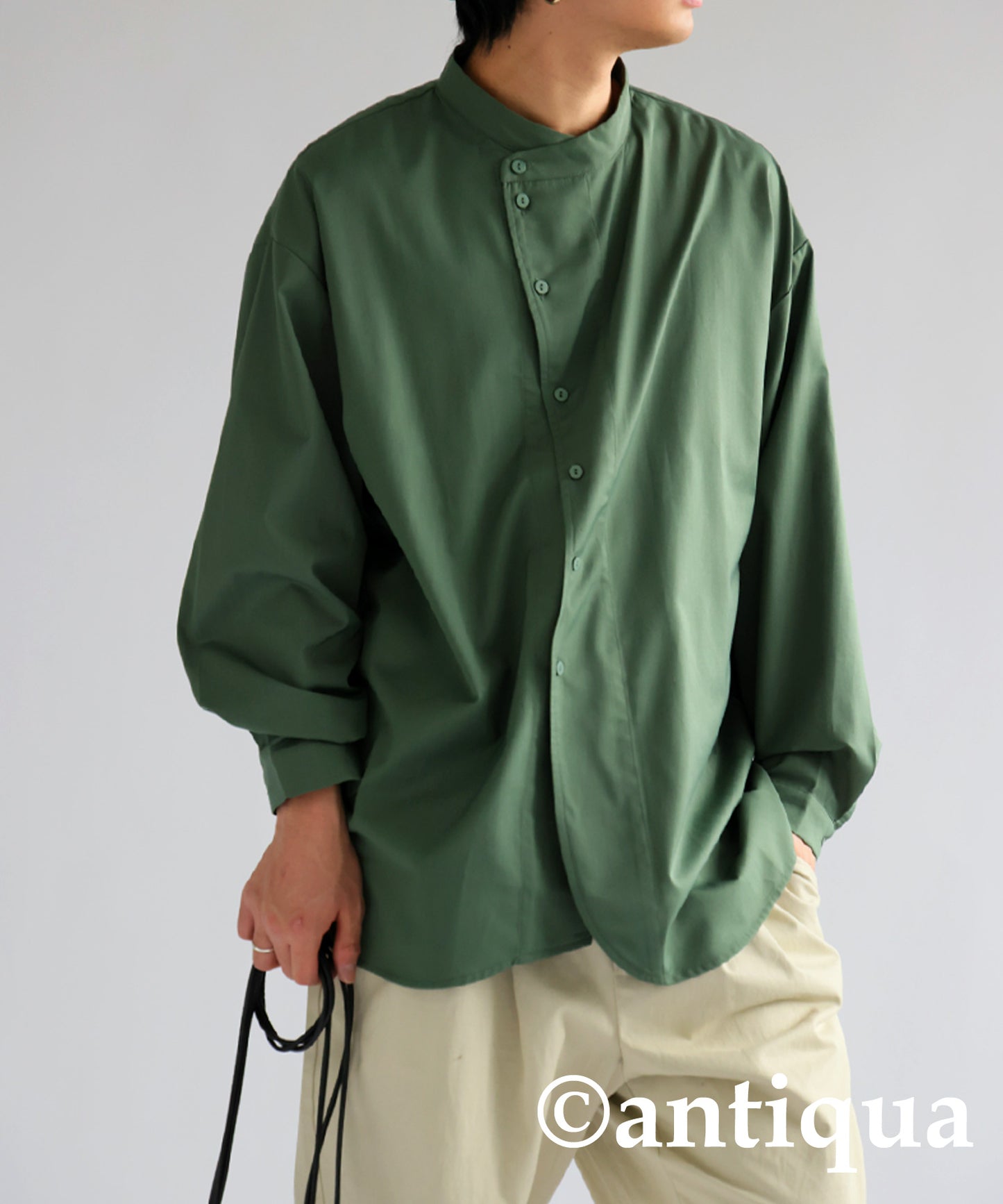 No-Collar Shirt Men’s