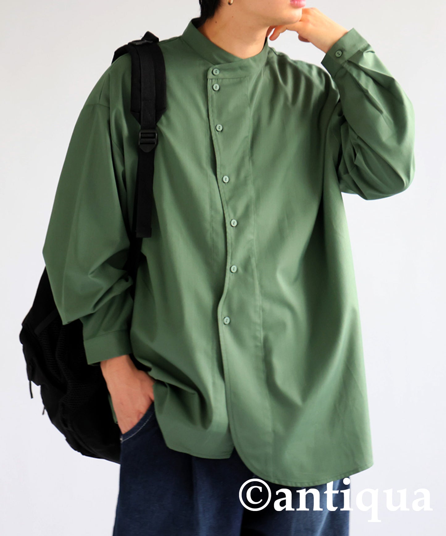 No-Collar Shirt Men’s