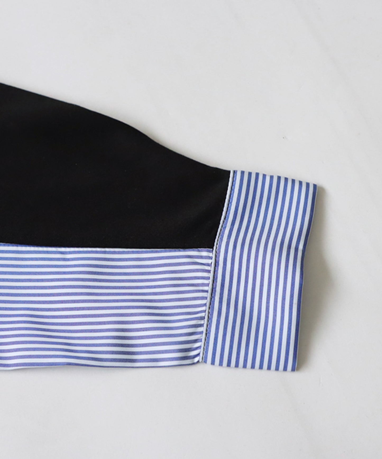 Stripe Switching Shirt Men's