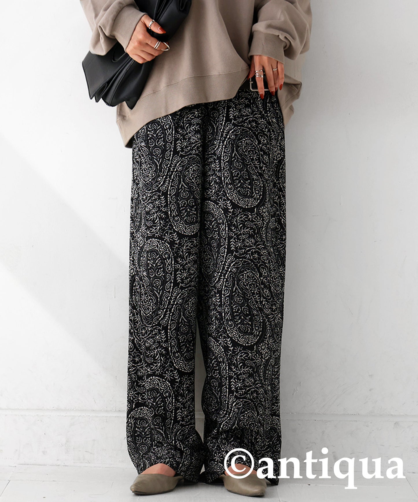 Paisley Pattern Pants Ladies