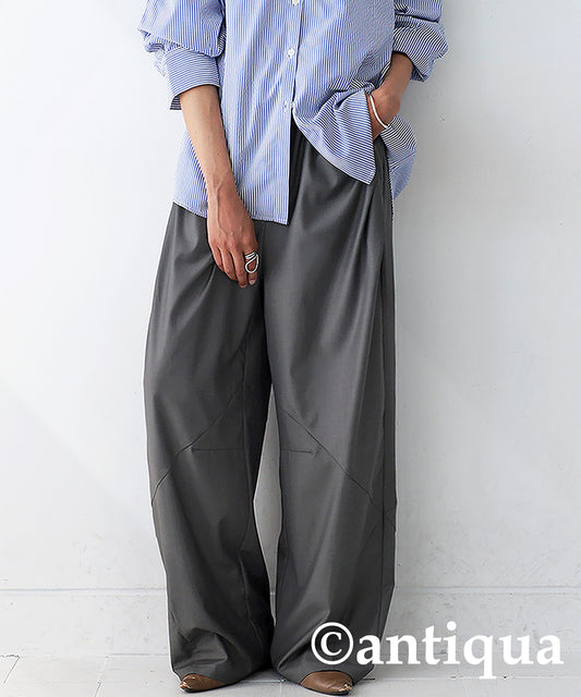 Wide Straight Pants Ladies