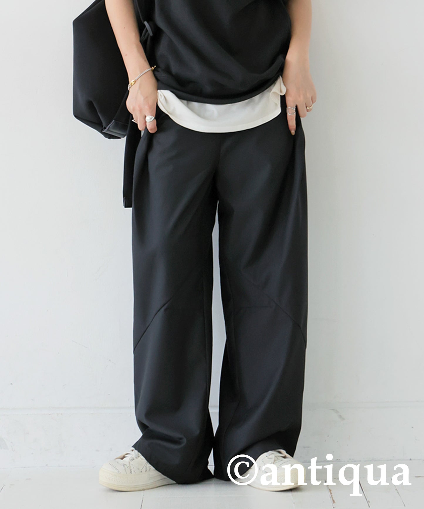 Wide Straight Pants Ladies