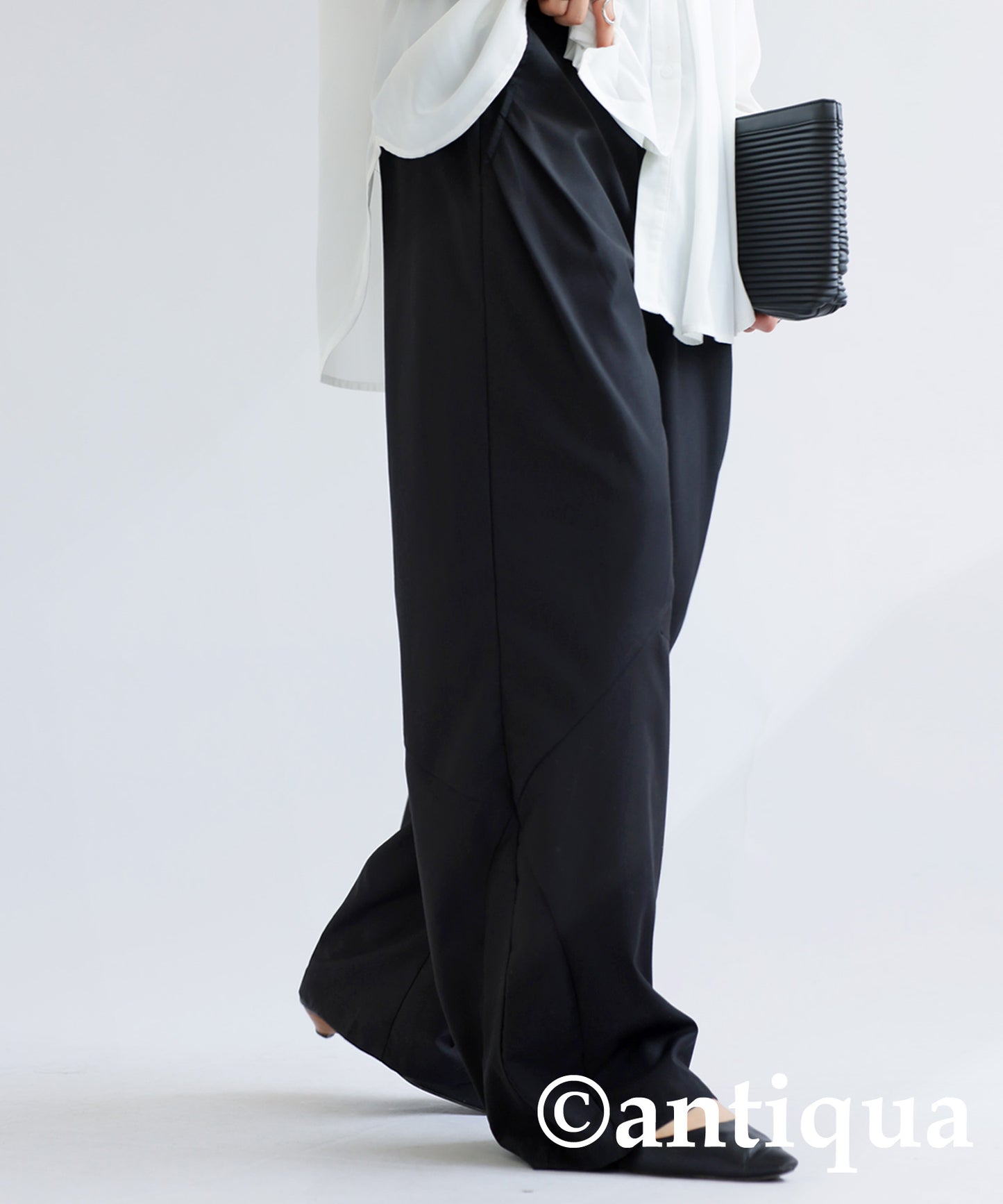 Wide Straight Pants Ladies