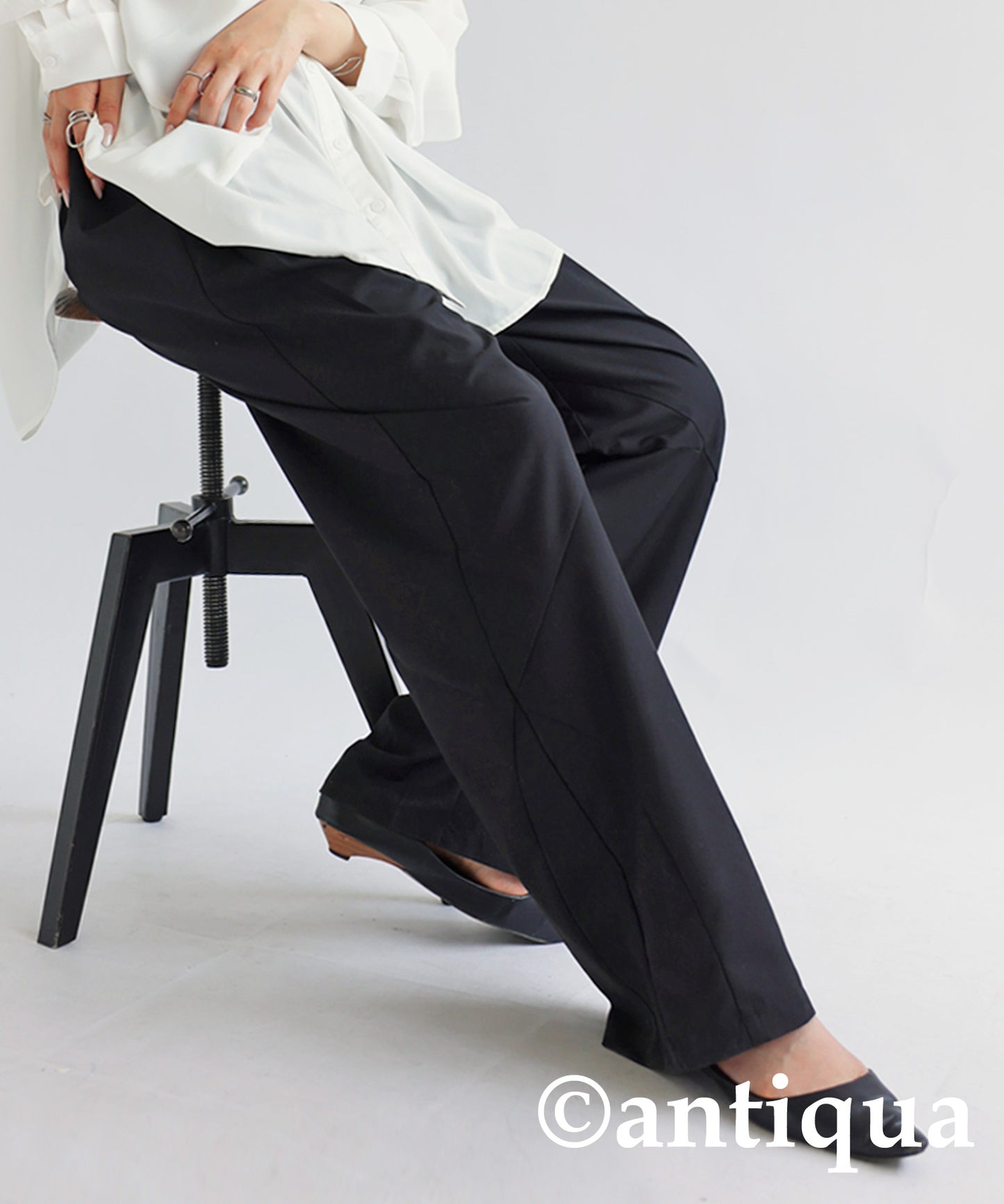 Wide Straight Pants Ladies