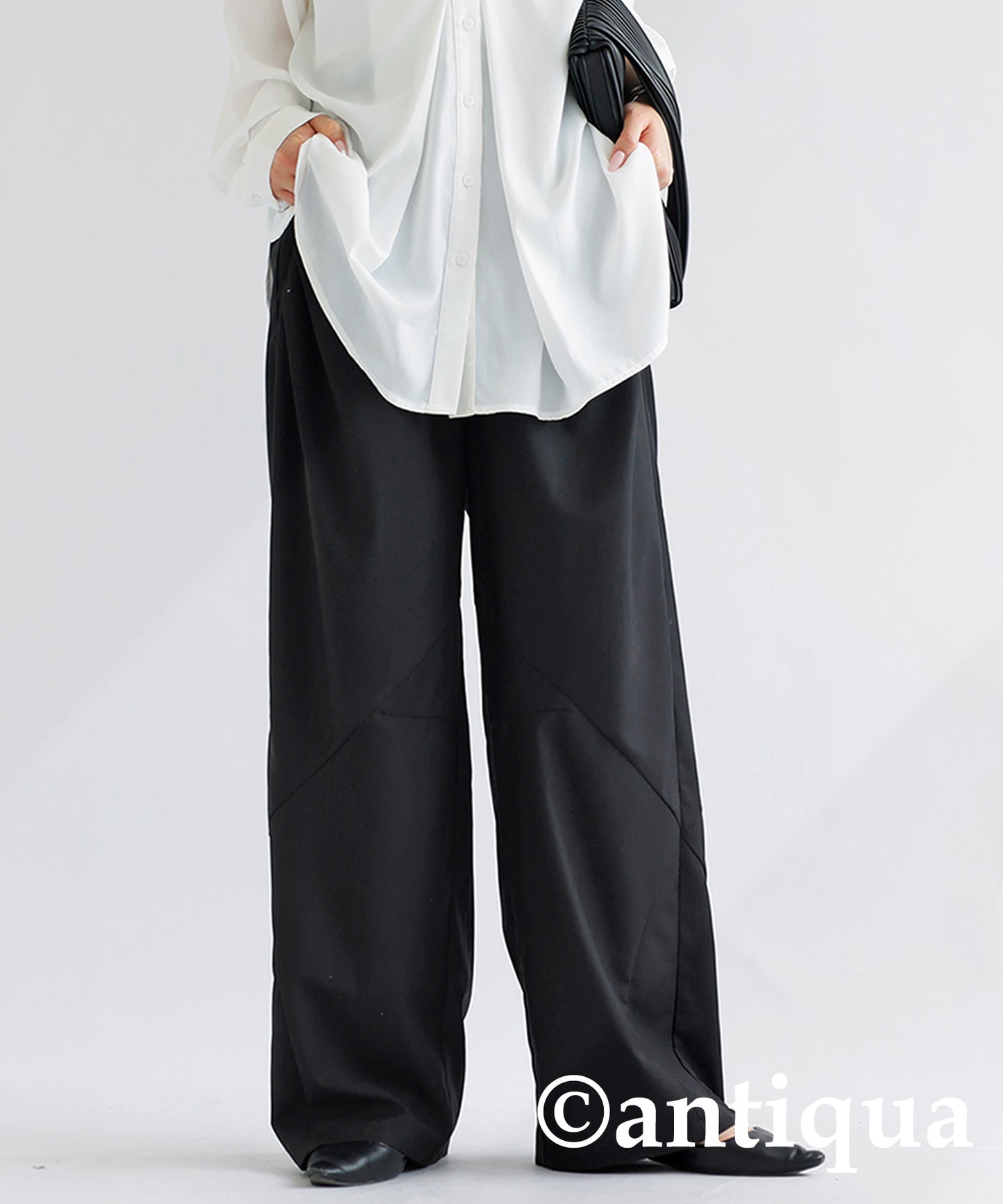 Wide Straight Pants Ladies