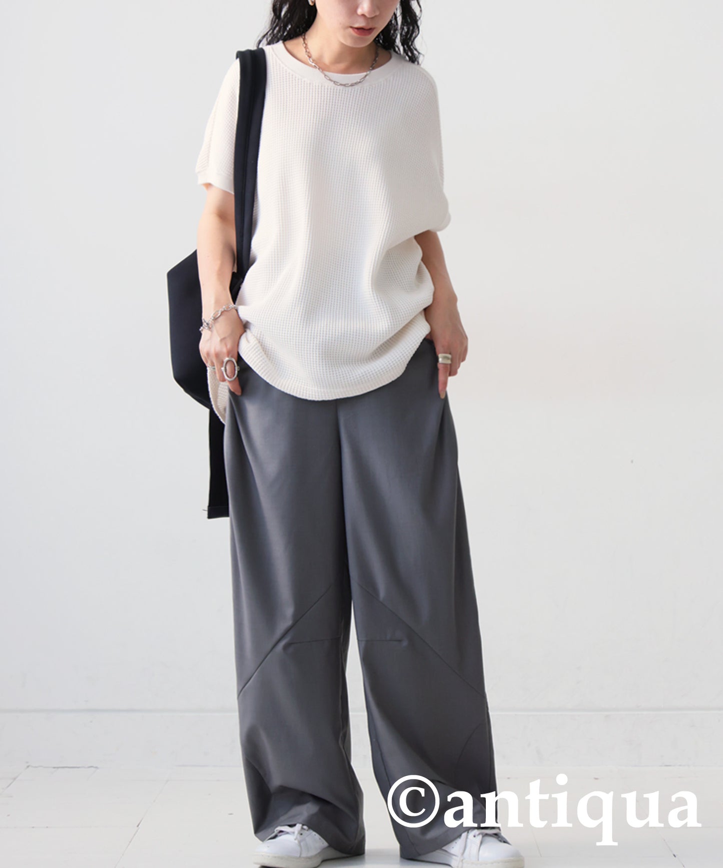 Wide Straight Pants Ladies