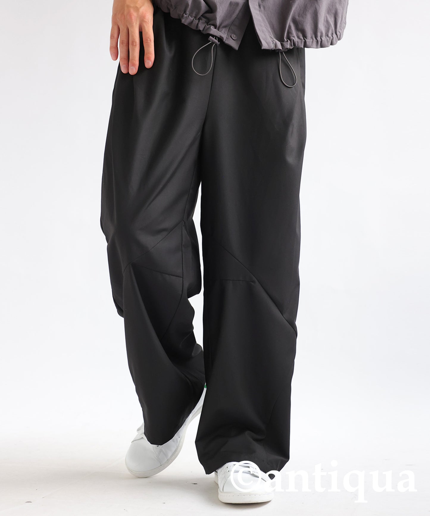 Wide Straight Pants Men's