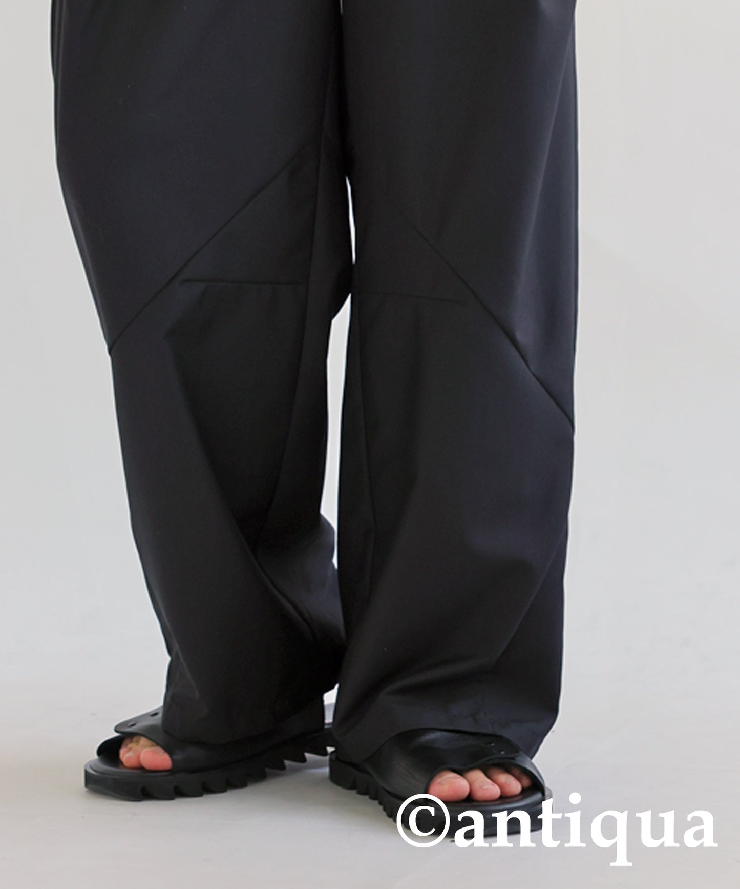 Wide Straight Pants Men's