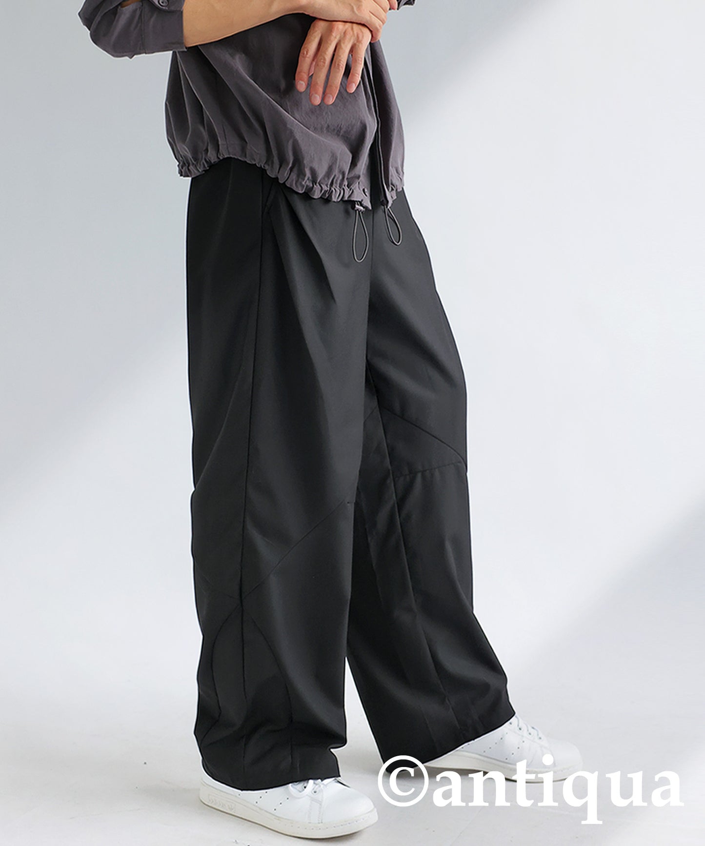 Wide Straight Pants Men's