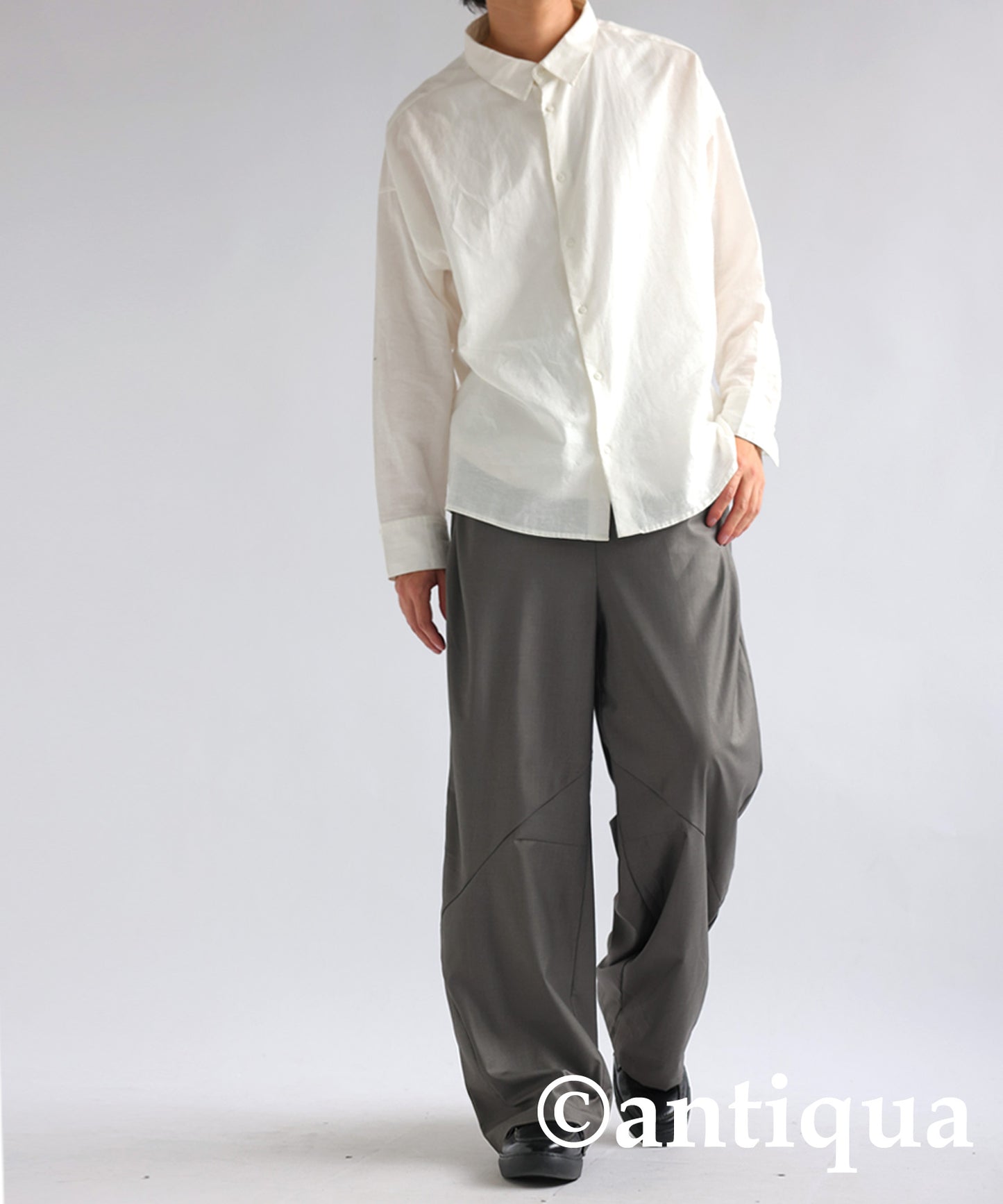 Wide Straight Pants Men's